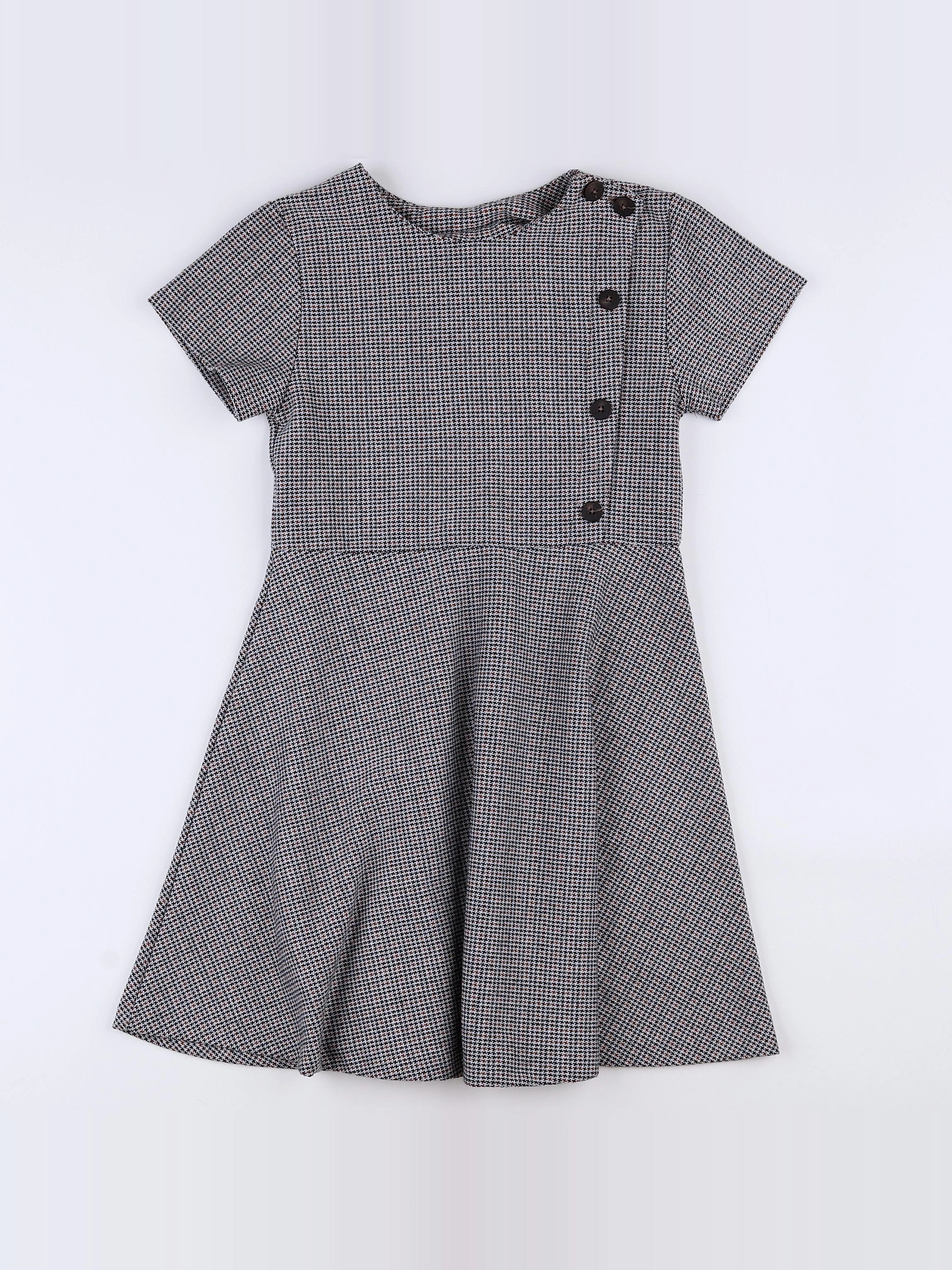 Zara - robe multicolore - 9 ans