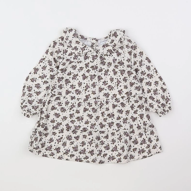 Vertbaudet - robe multicolore - 12 mois