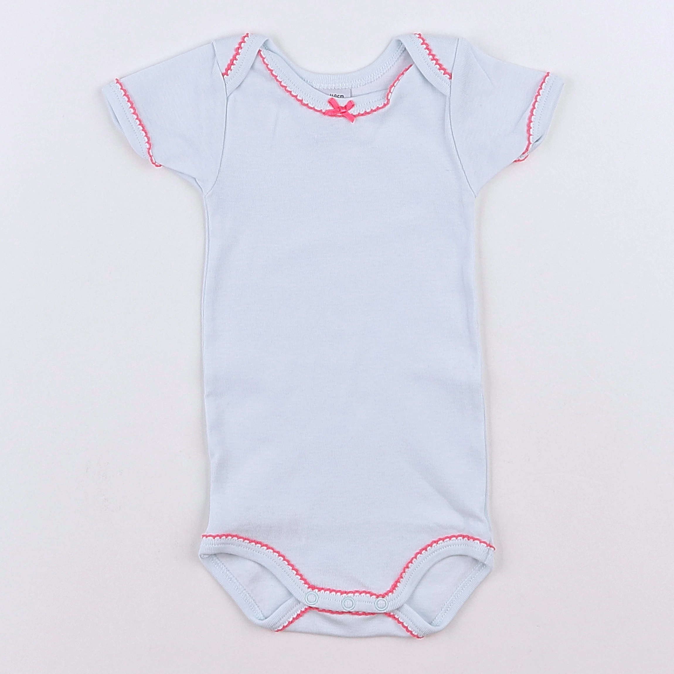 Petit Bateau - body bleu - 3 mois