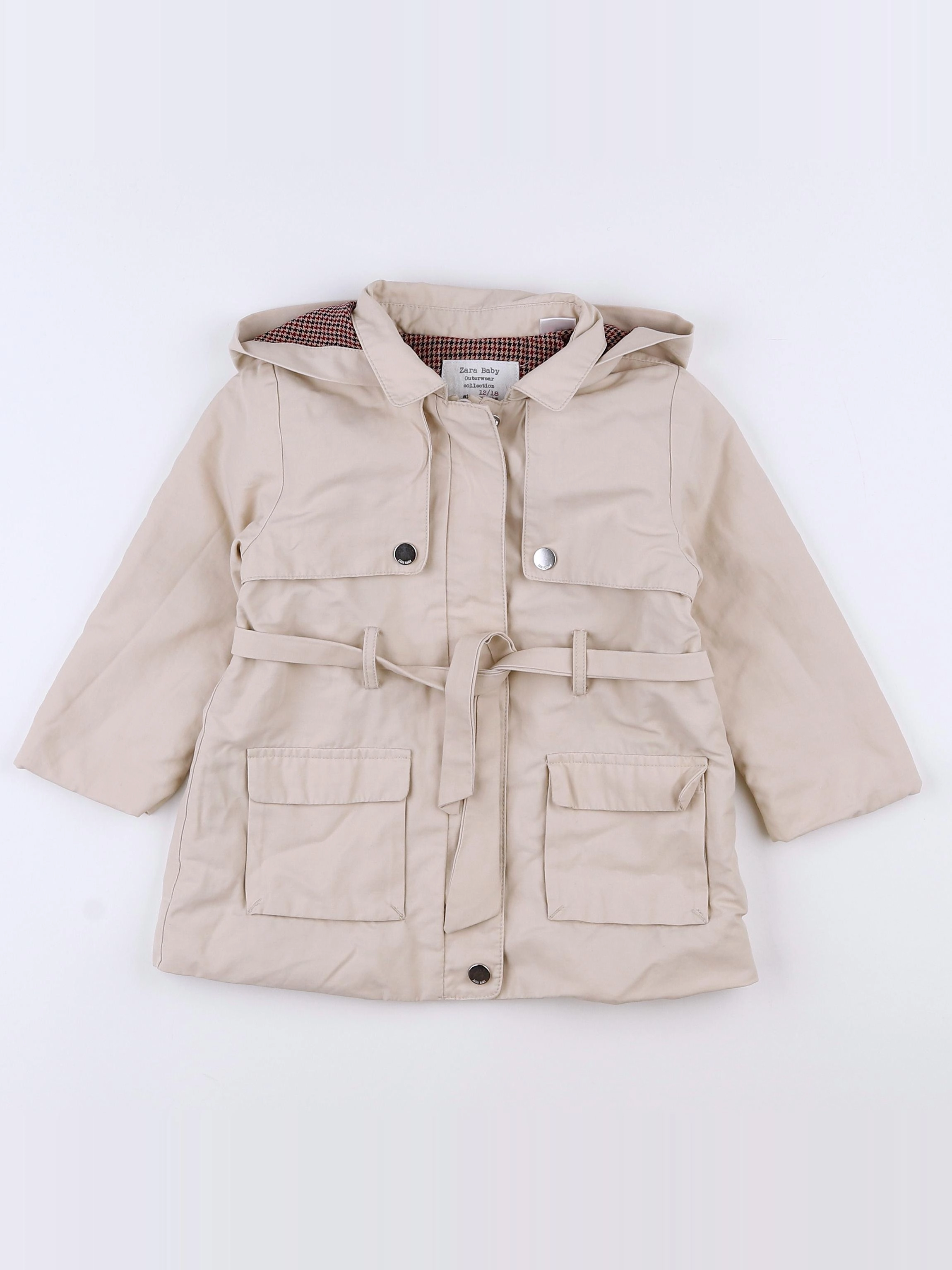 Zara - trench beige - 12/18 mois