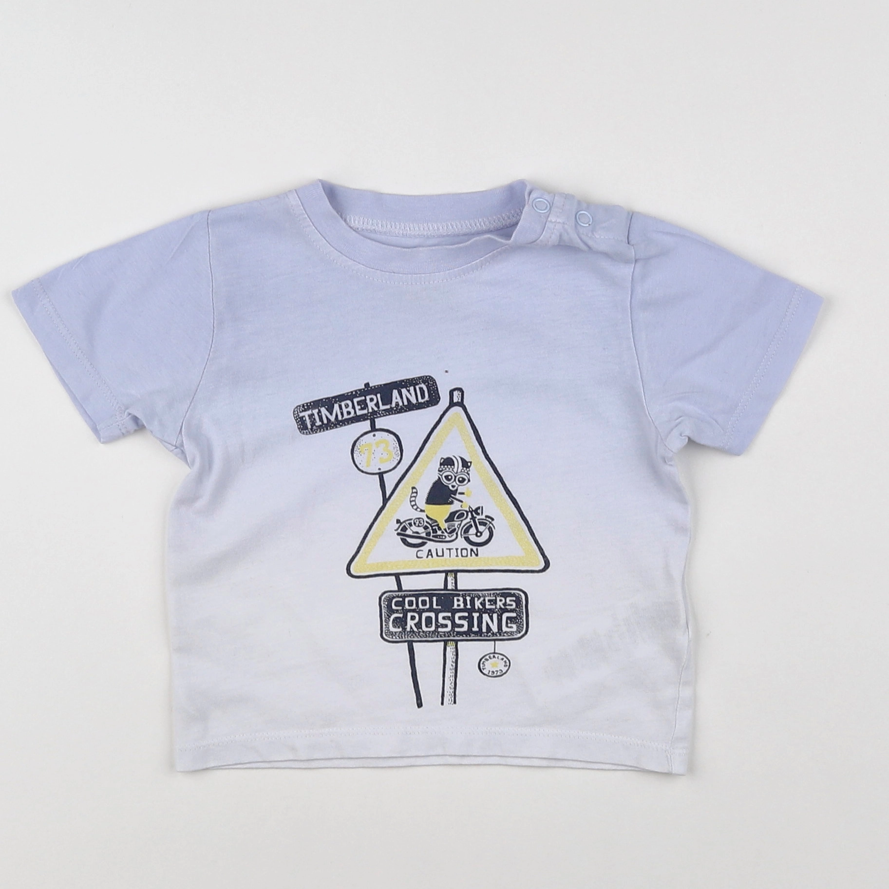 Timberland - tee-shirt bleu - 9 mois