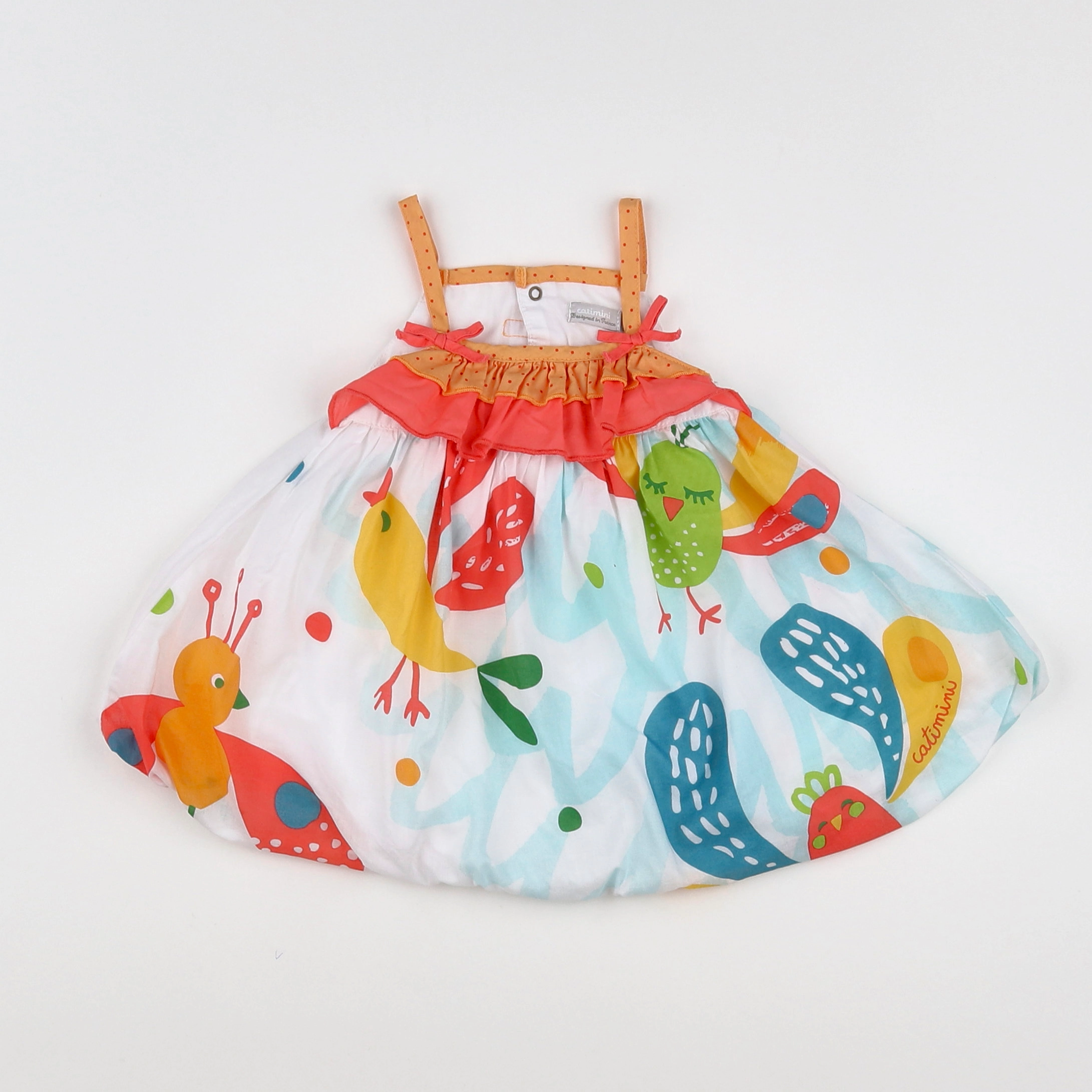 Catimini - robe multicolore - 1 mois