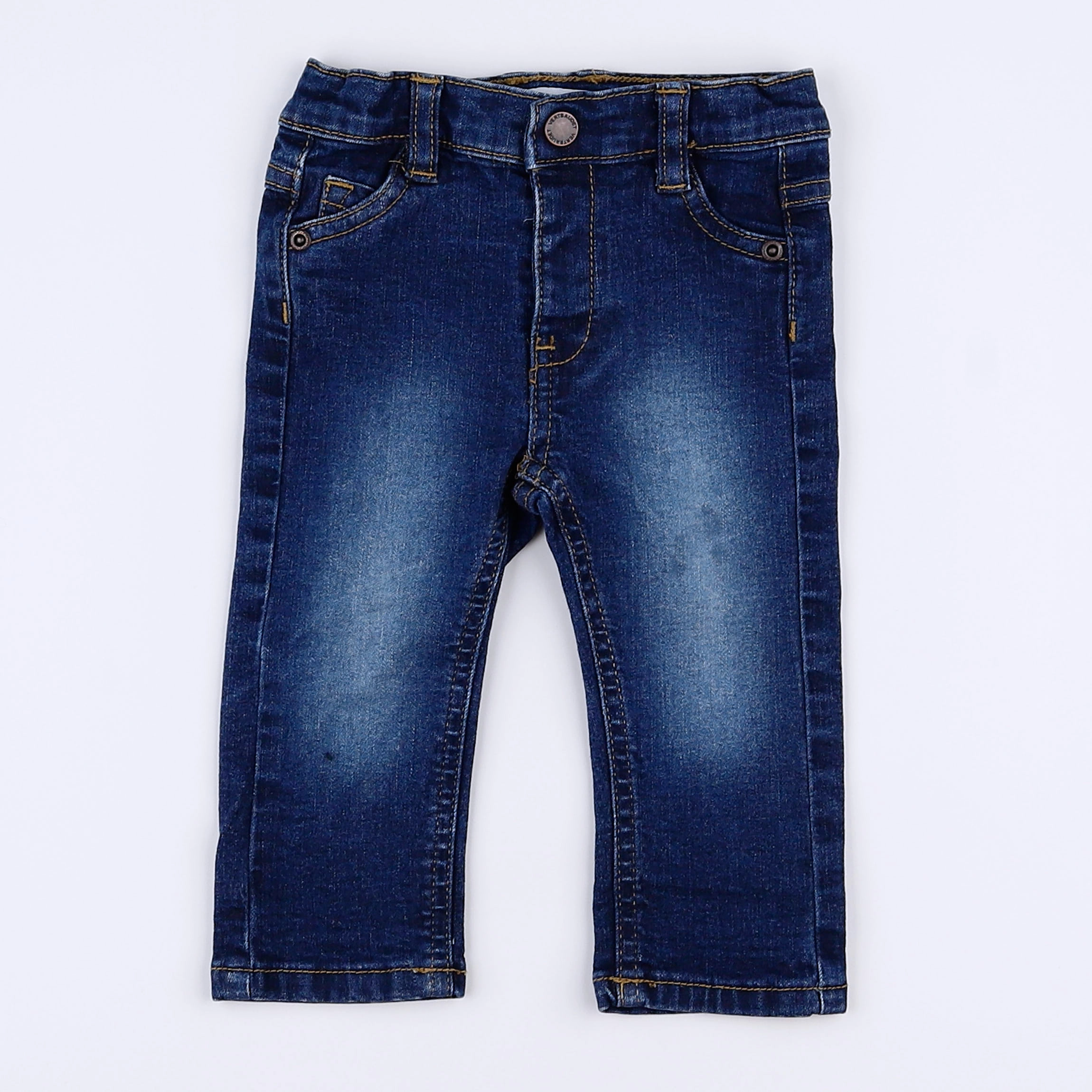 Vertbaudet - jean bleu - 6 mois