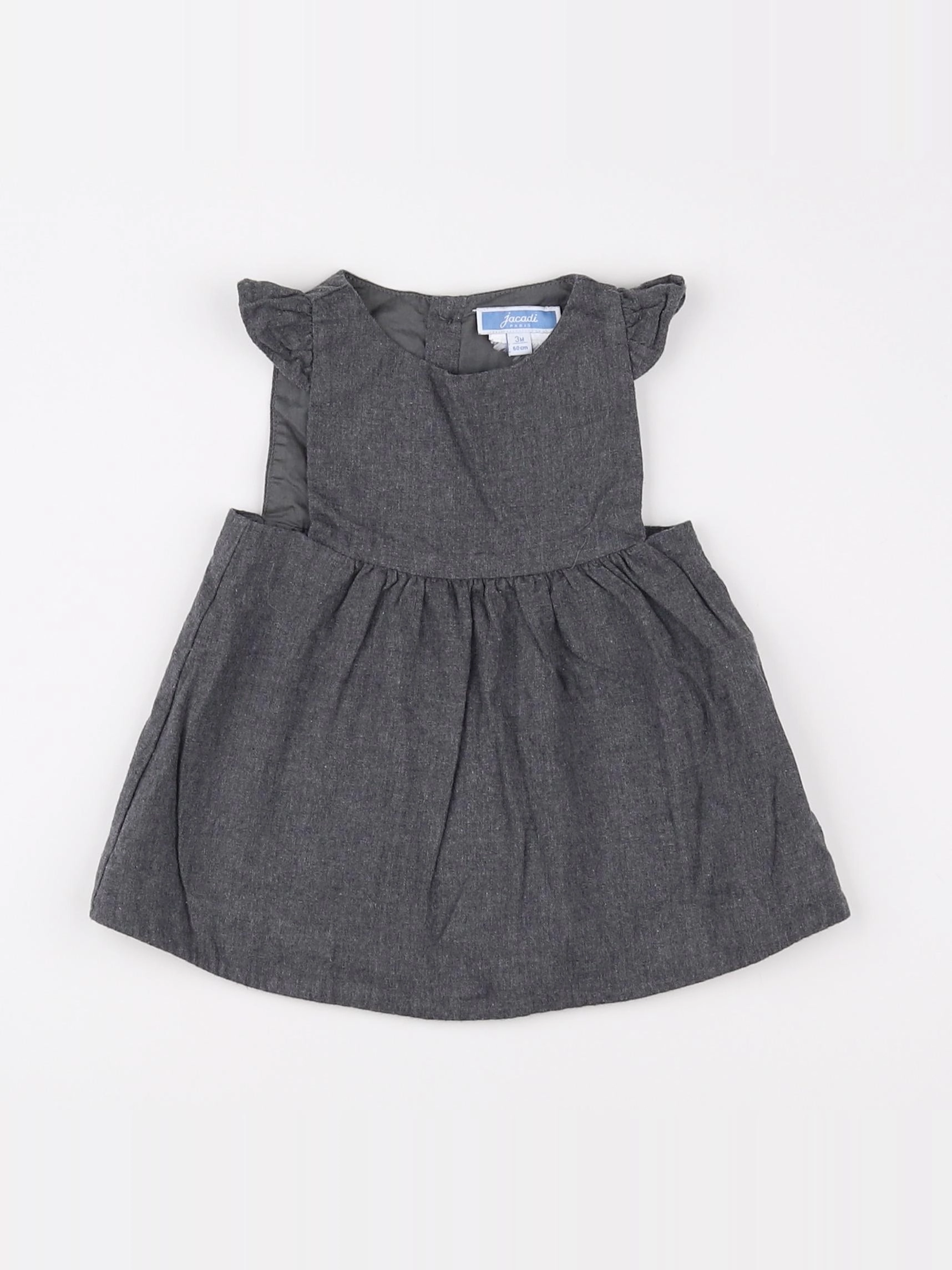 Jacadi - robe gris - 3 mois
