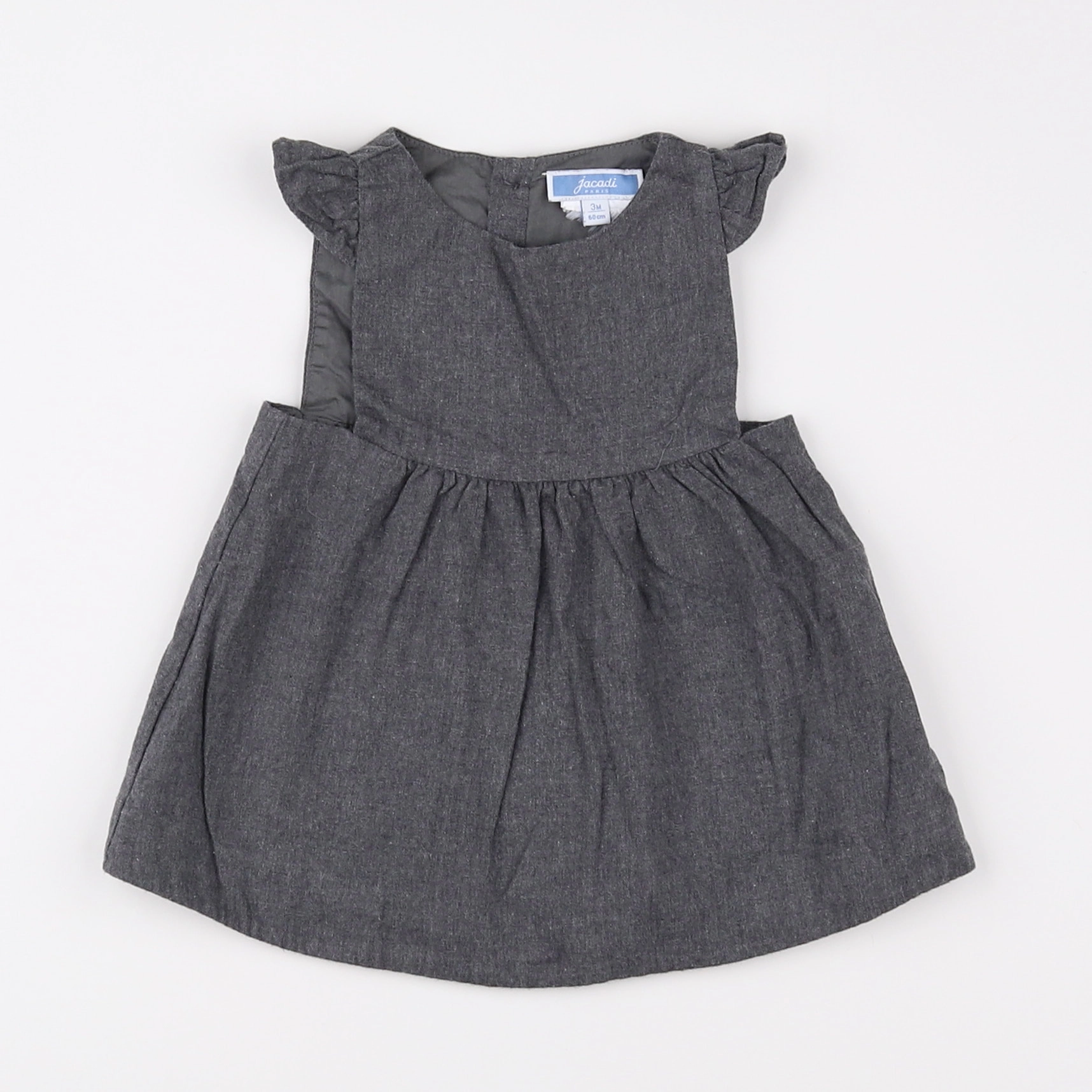 Jacadi - robe gris - 3 mois