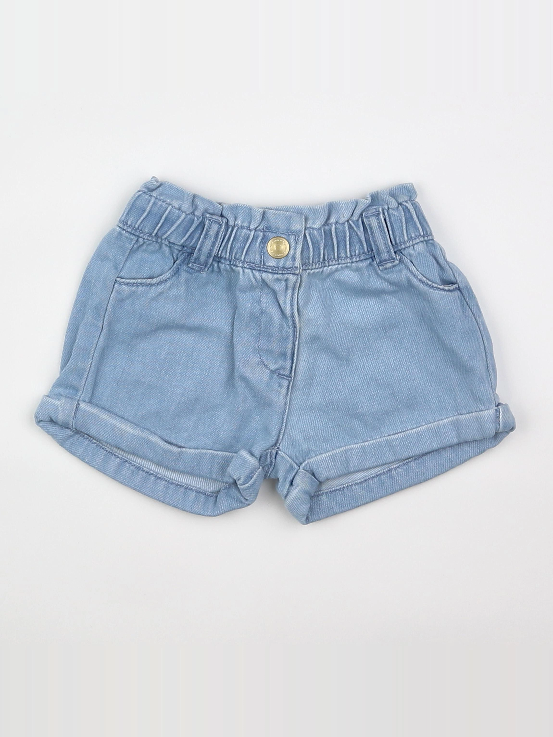 Tape à l'oeil - short bleu - 6 mois