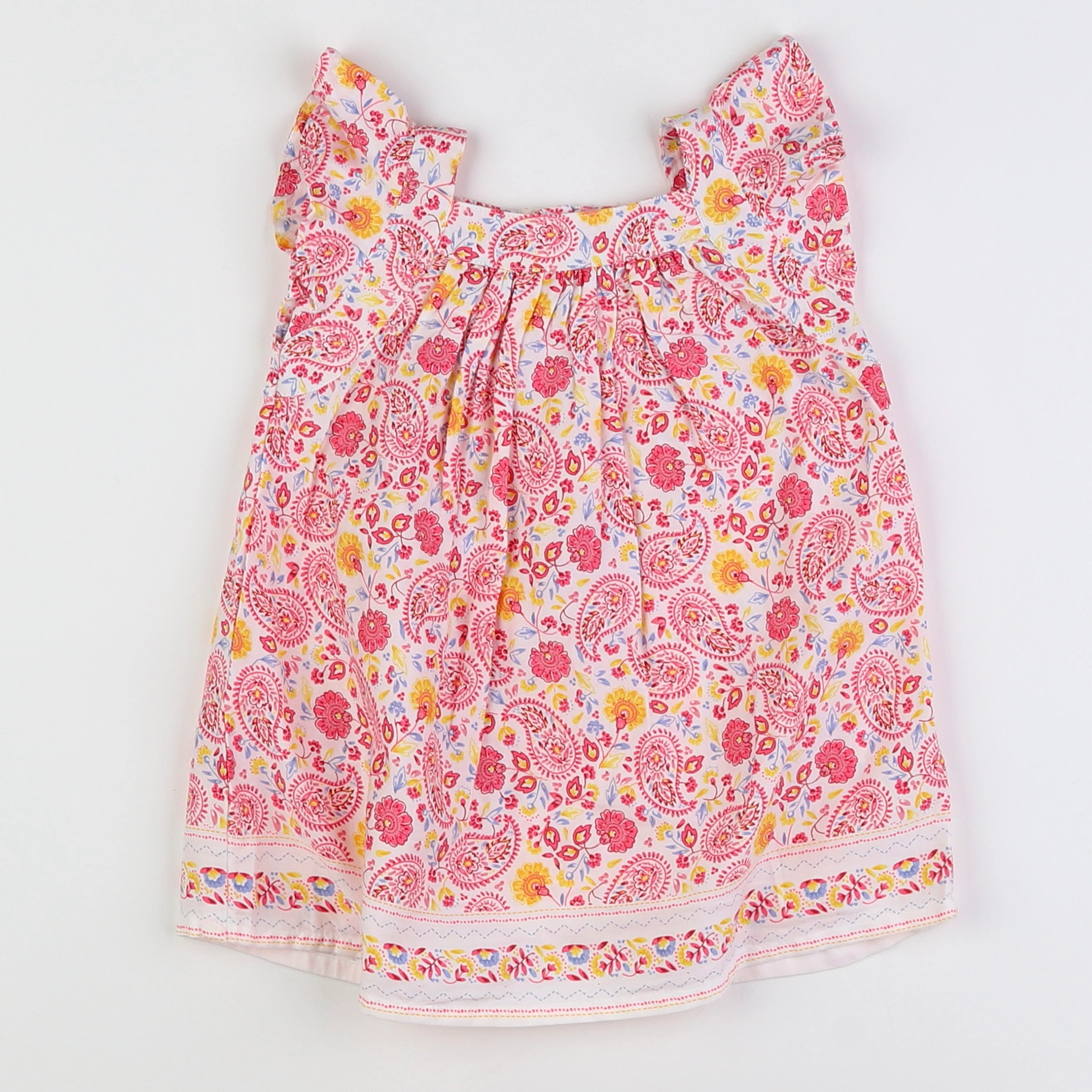 Tape à l'oeil - robe multicolore - 12 mois