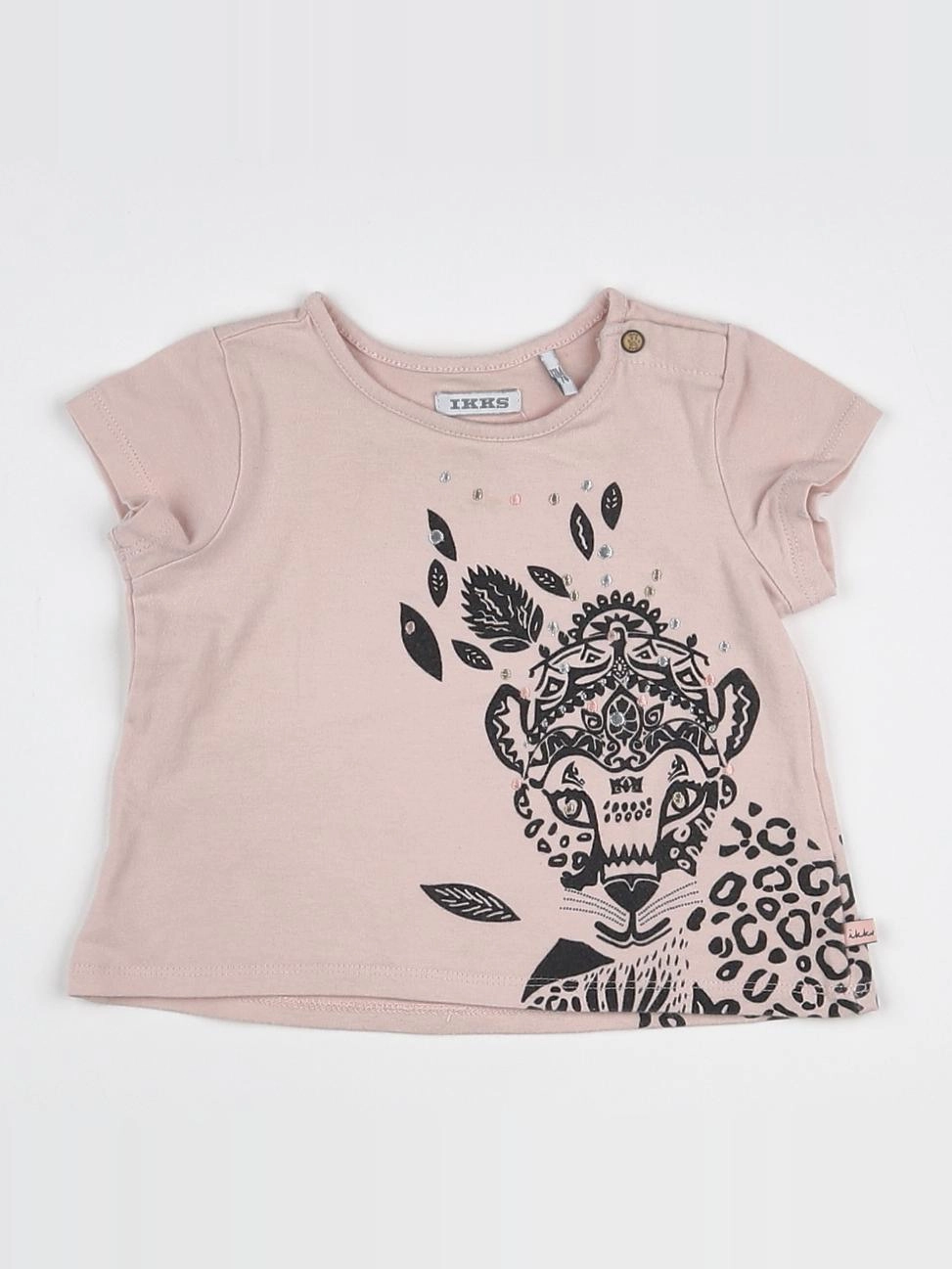IKKS - tee-shirt rose - 12 mois