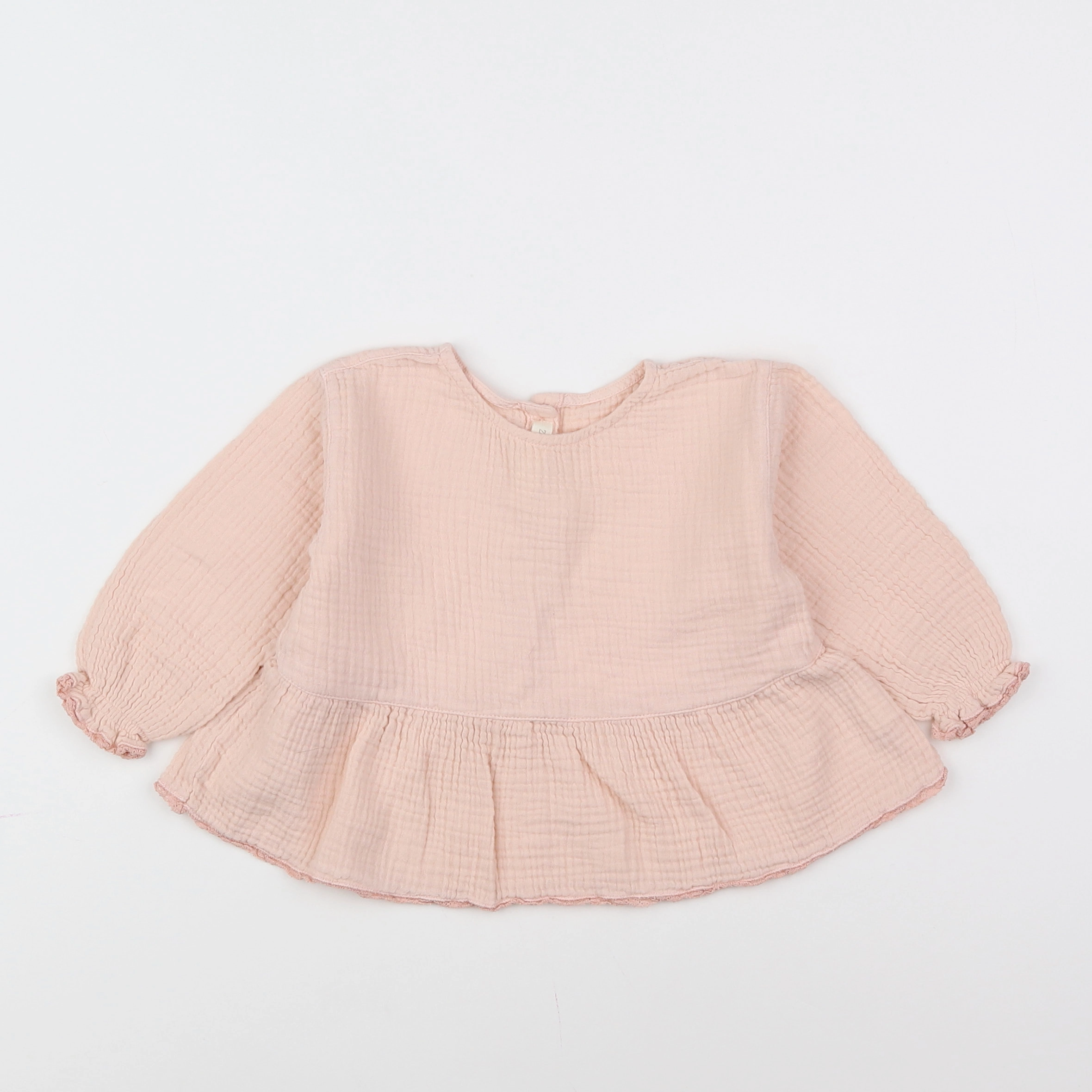 Zhoe et Tobiah - blouse rose - 18 mois