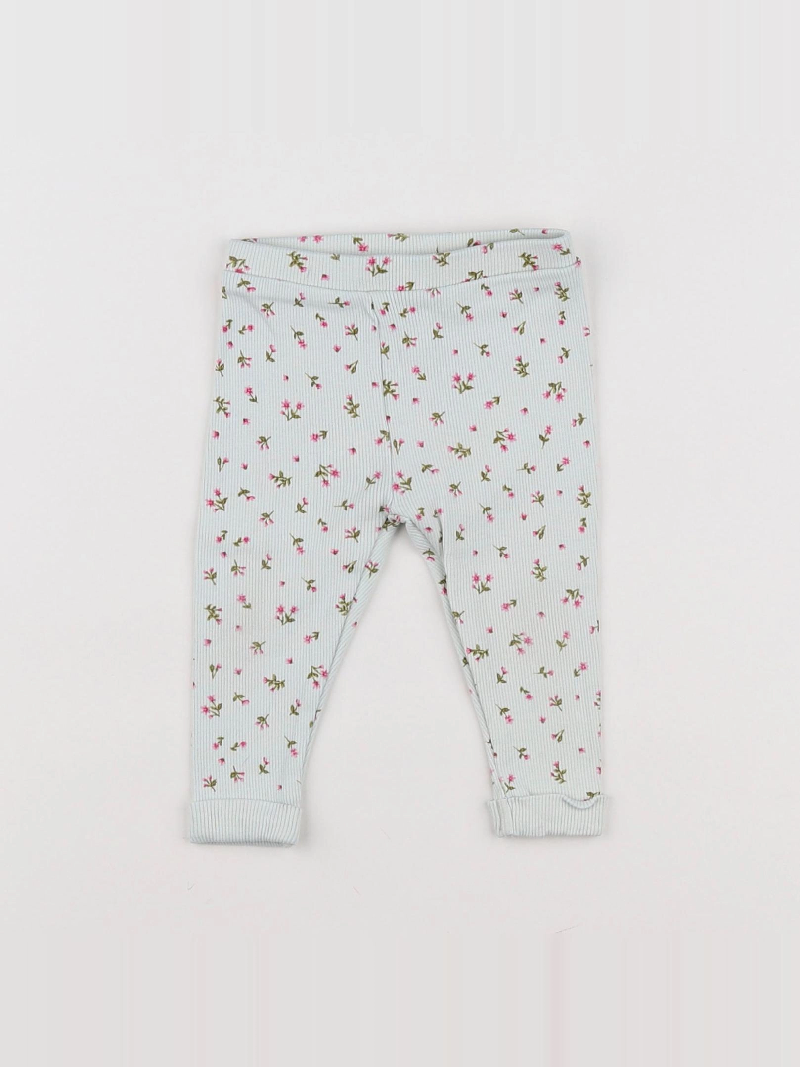 Tape à l'oeil - legging vert, rose - 6 mois