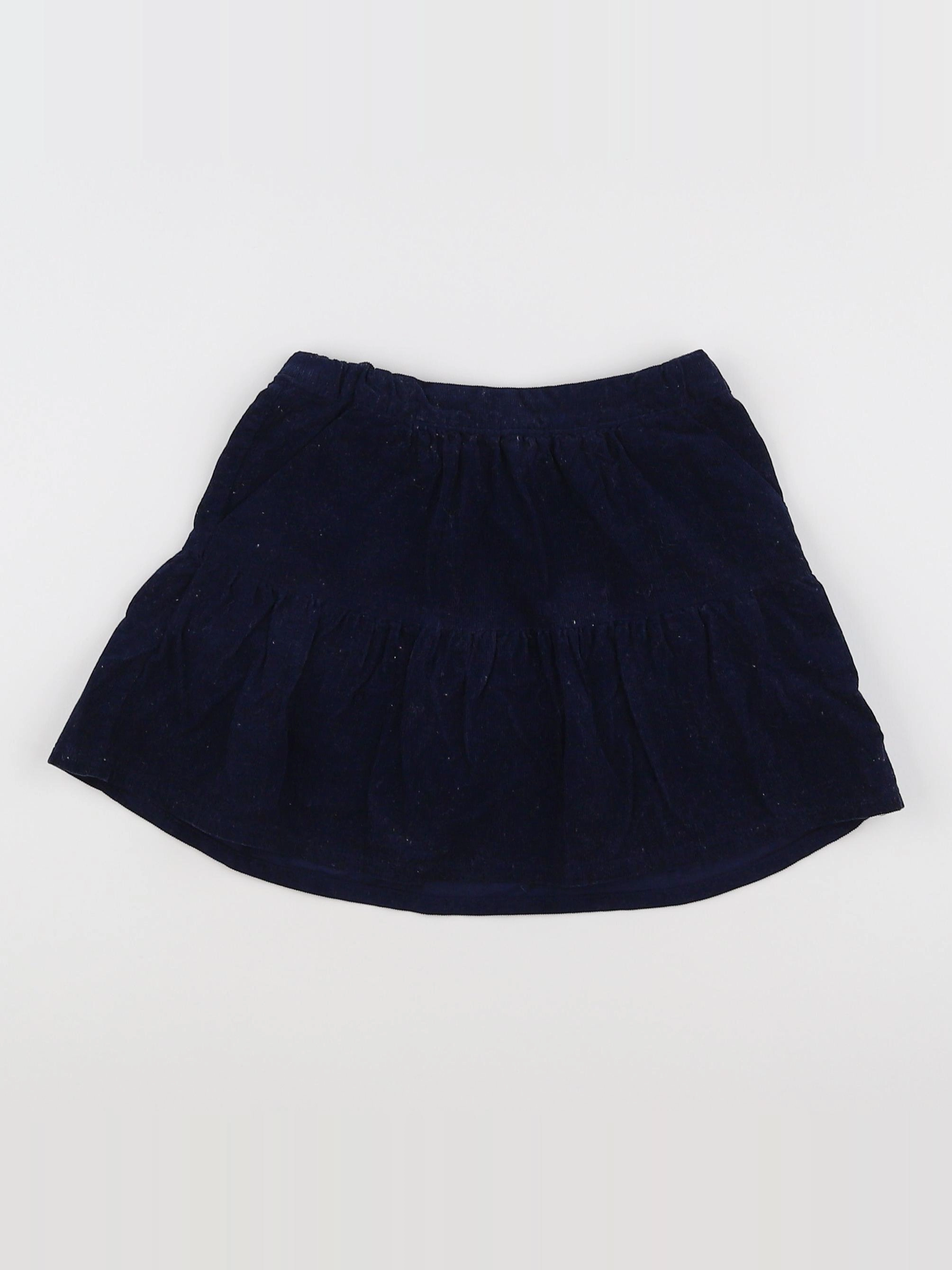 Vertbaudet - jupe bleu - 4 ans