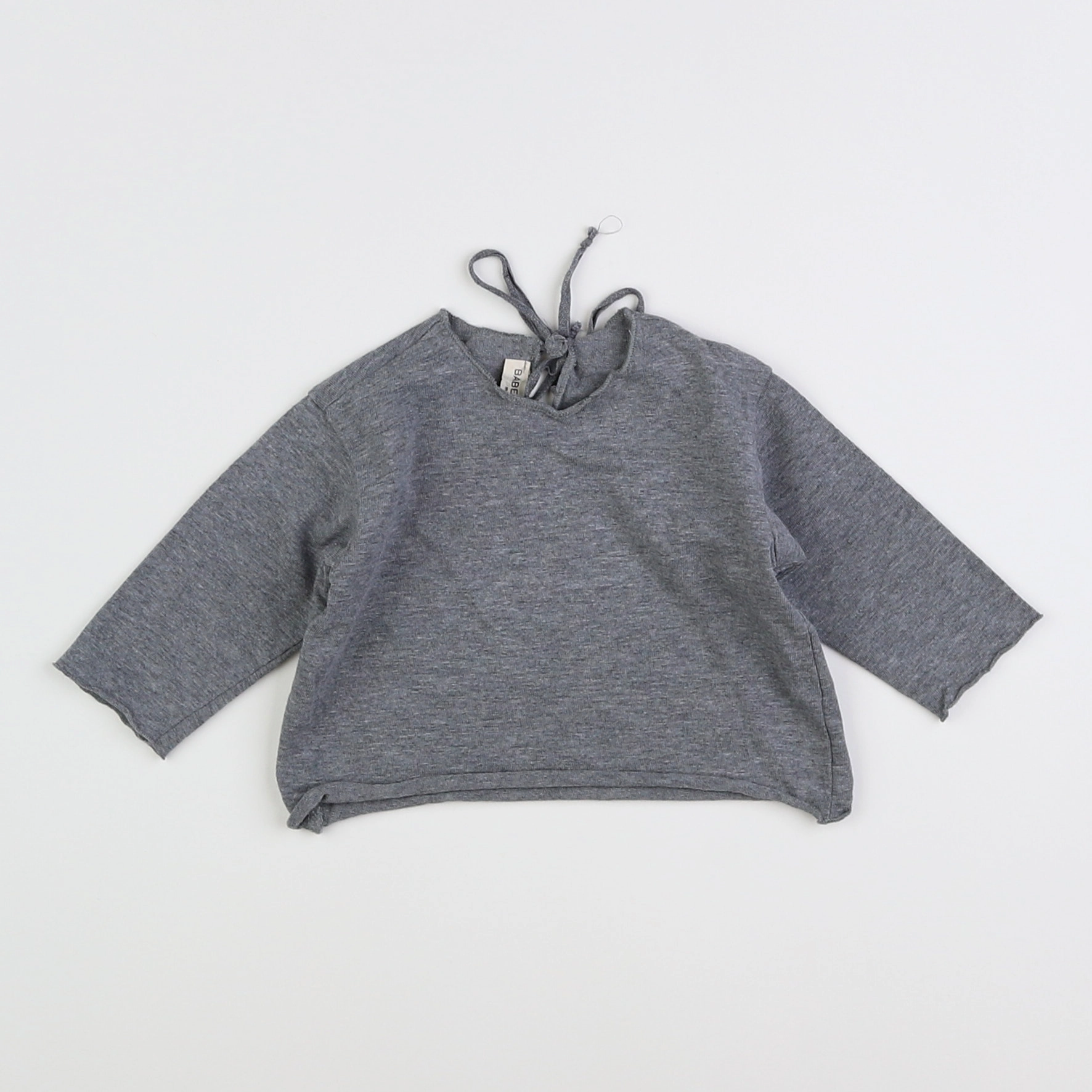 Babe & Tess - tee-shirt gris - 3 mois