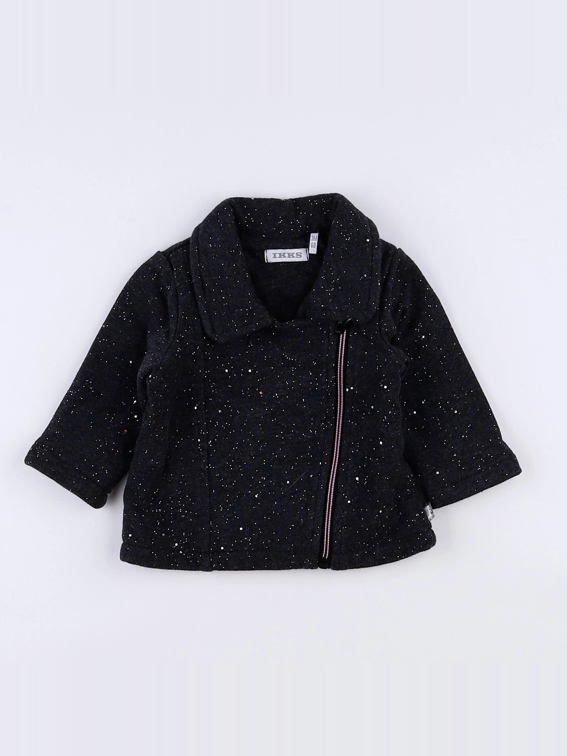 IKKS - veste gris - 3 mois