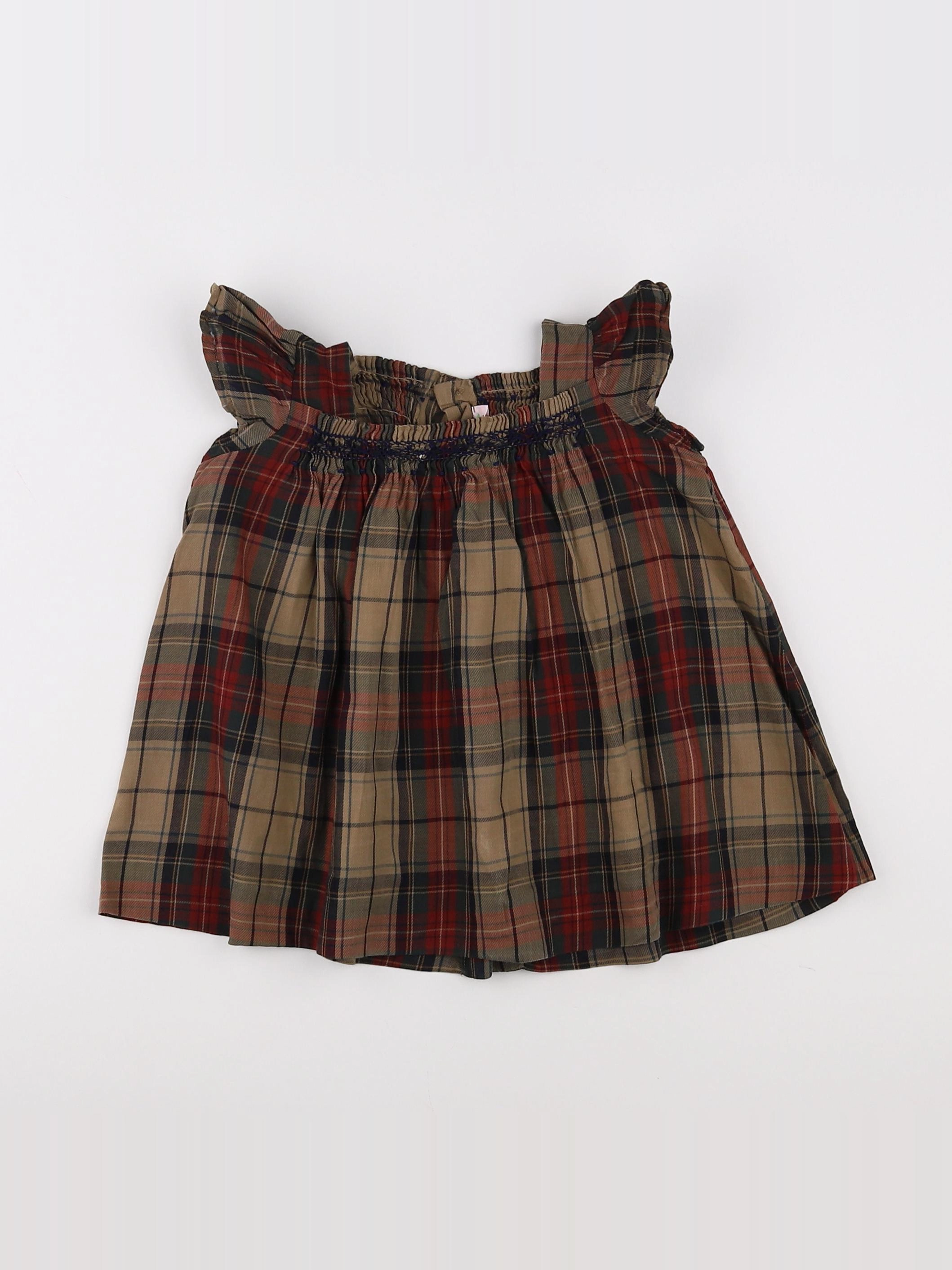 Bonpoint - blouse multicolore - 12 mois