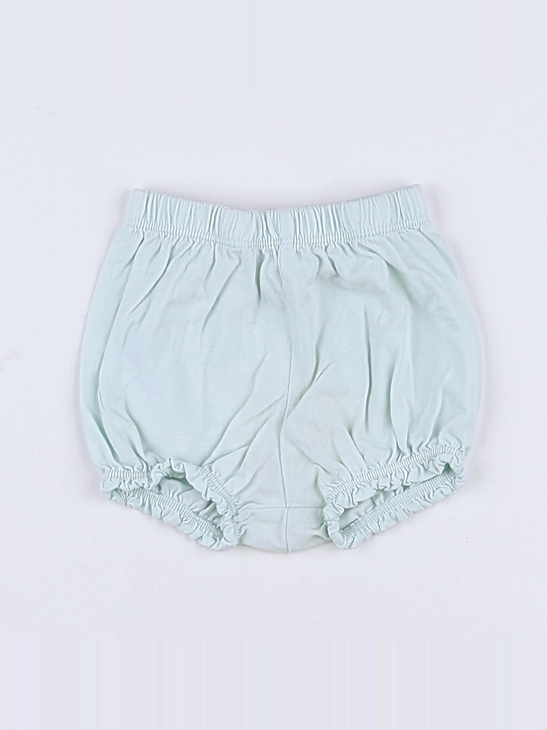La Redoute - short bleu - 3 mois