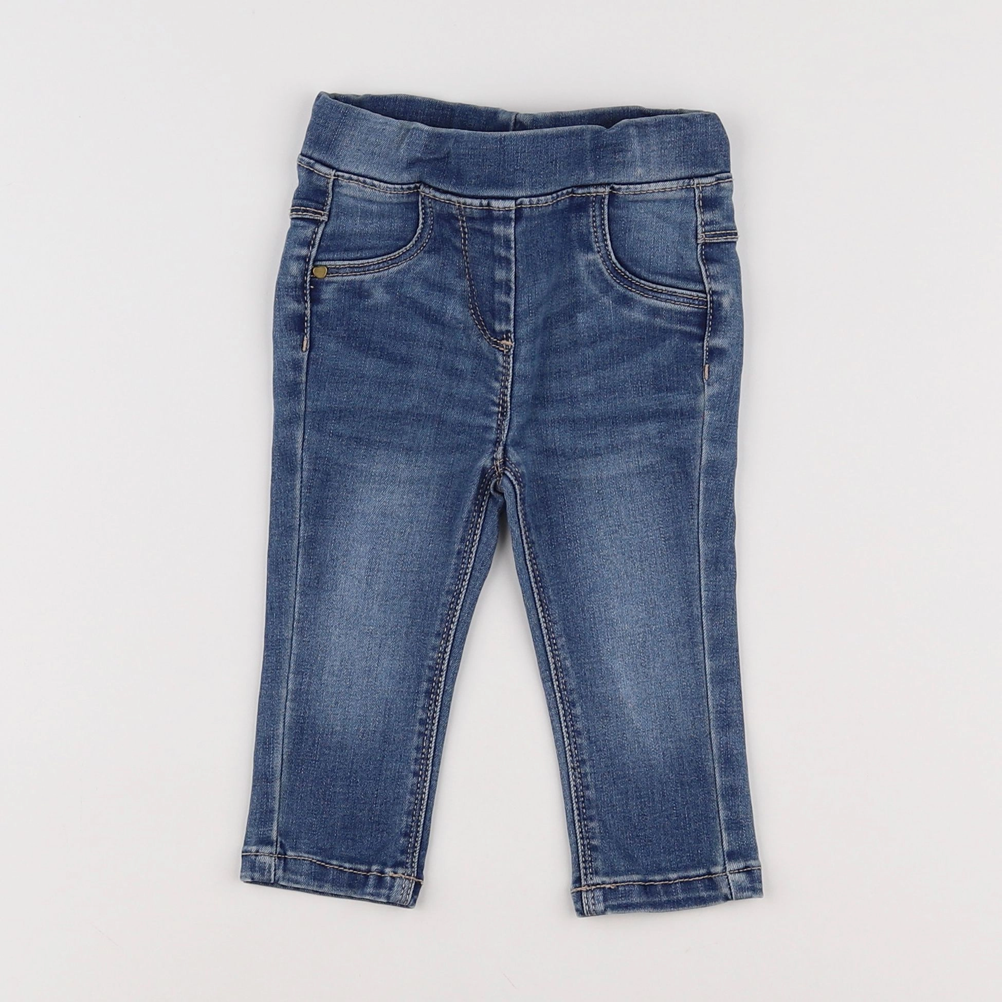 Tape à l'oeil - jegging bleu - 12 mois