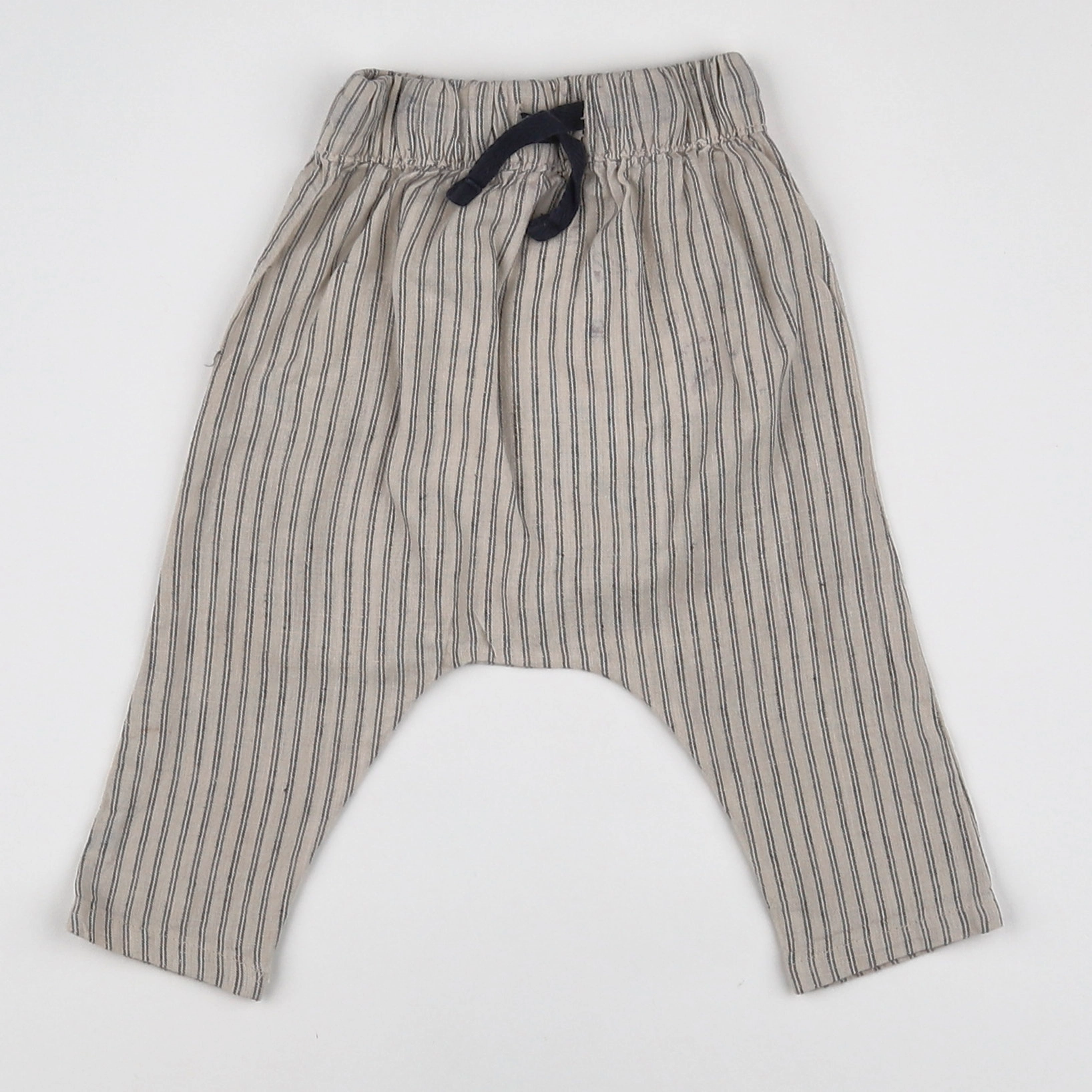 Vertbaudet - sarouel beige - 3 mois