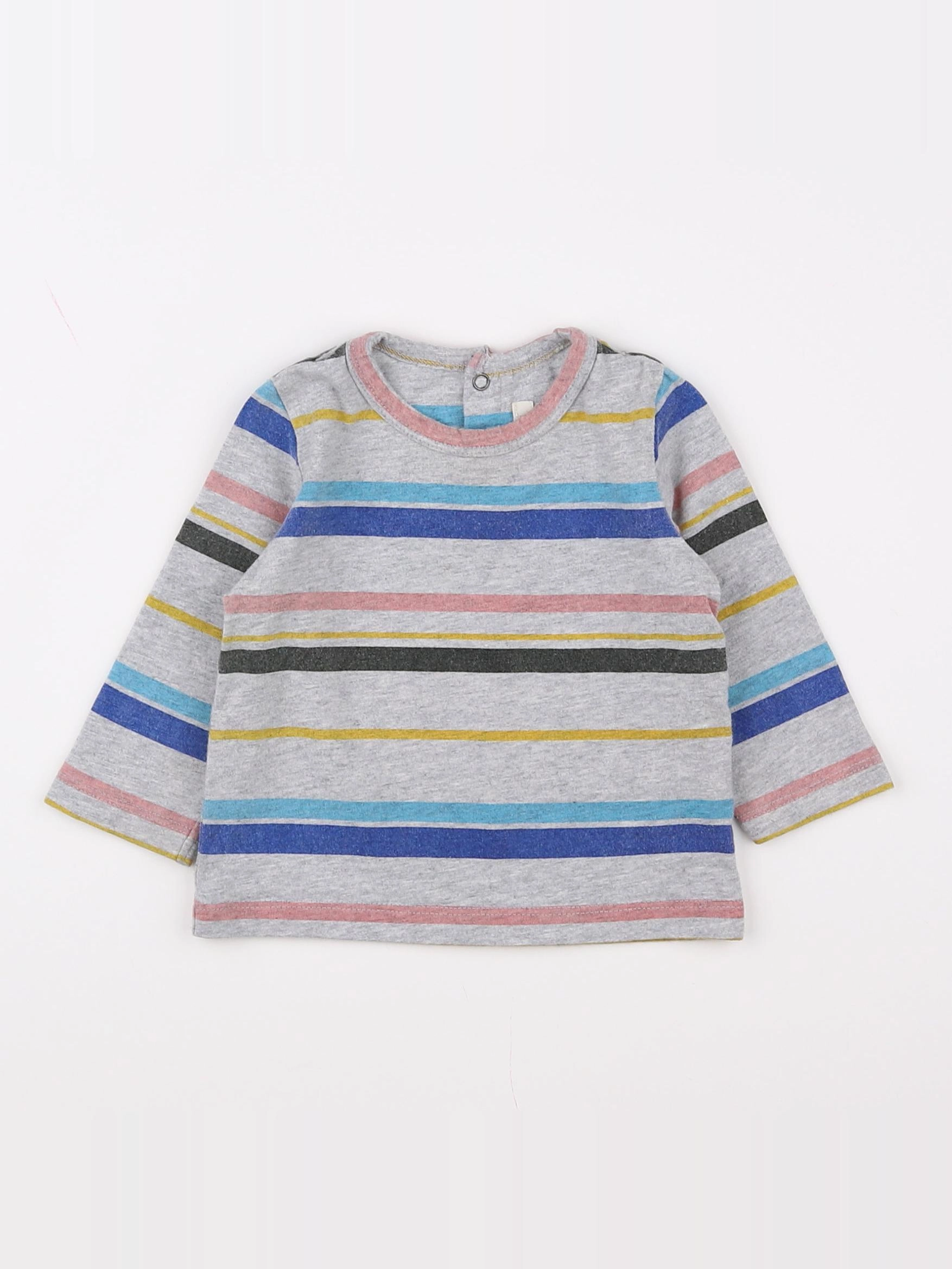 Catimini - tee-shirt multicolore - 9 mois