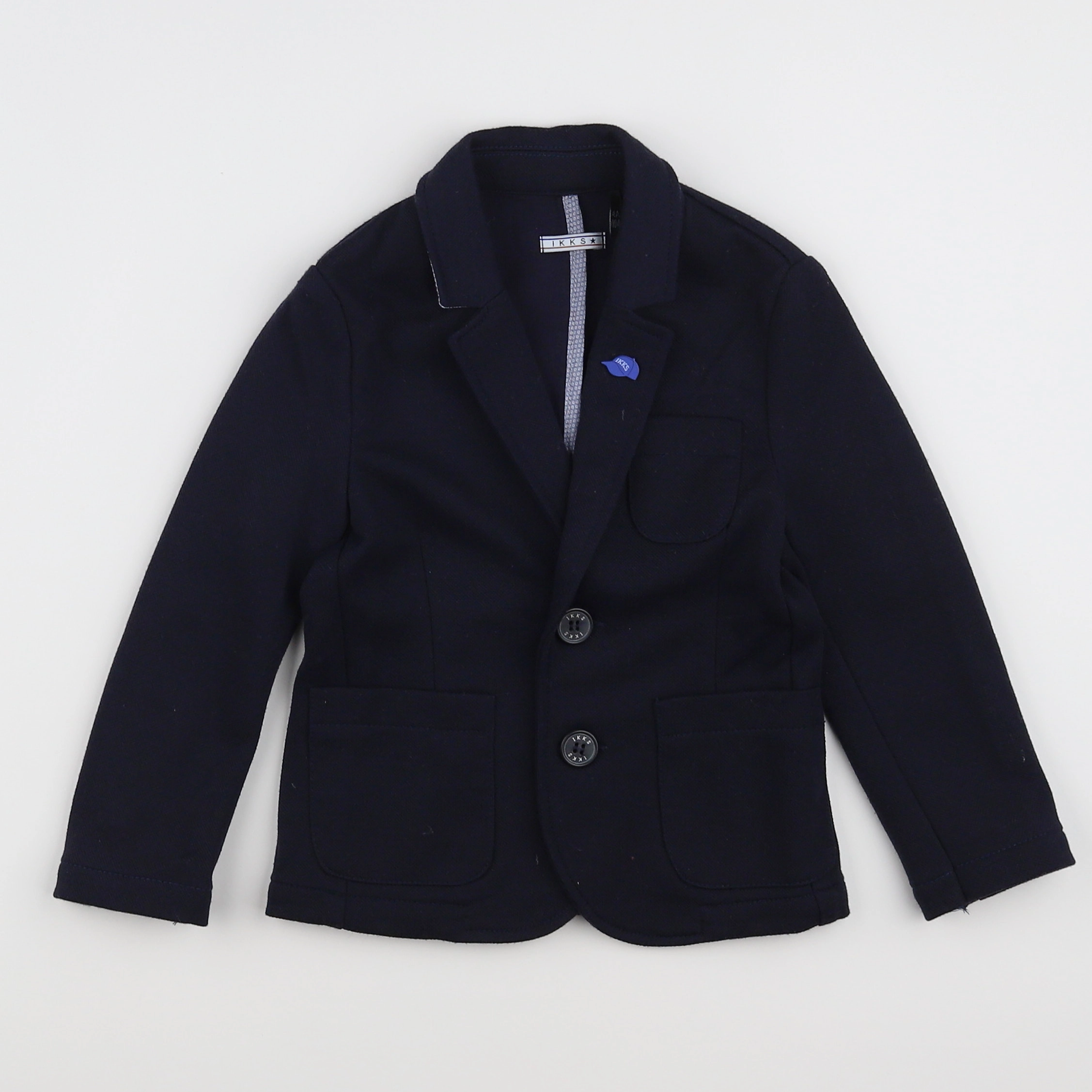 IKKS - veste bleu - 4 ans