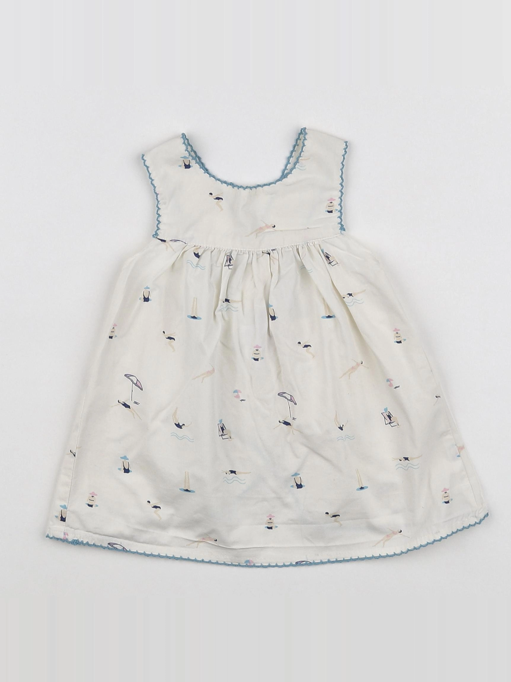 La Redoute - blouse blanc - 18 mois
