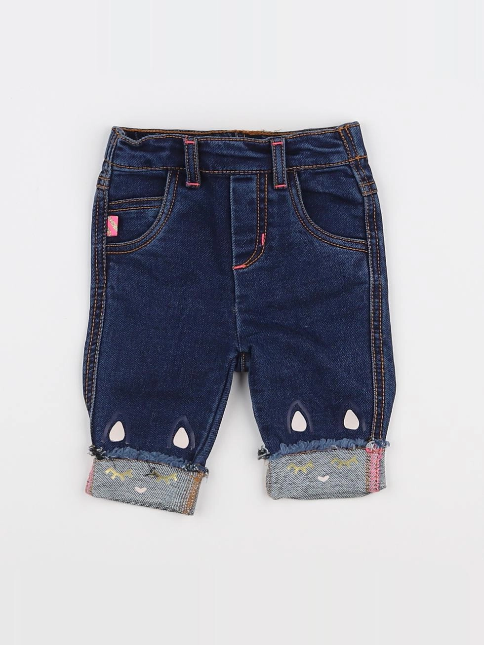 Billie Blush - jean bleu - 3 mois
