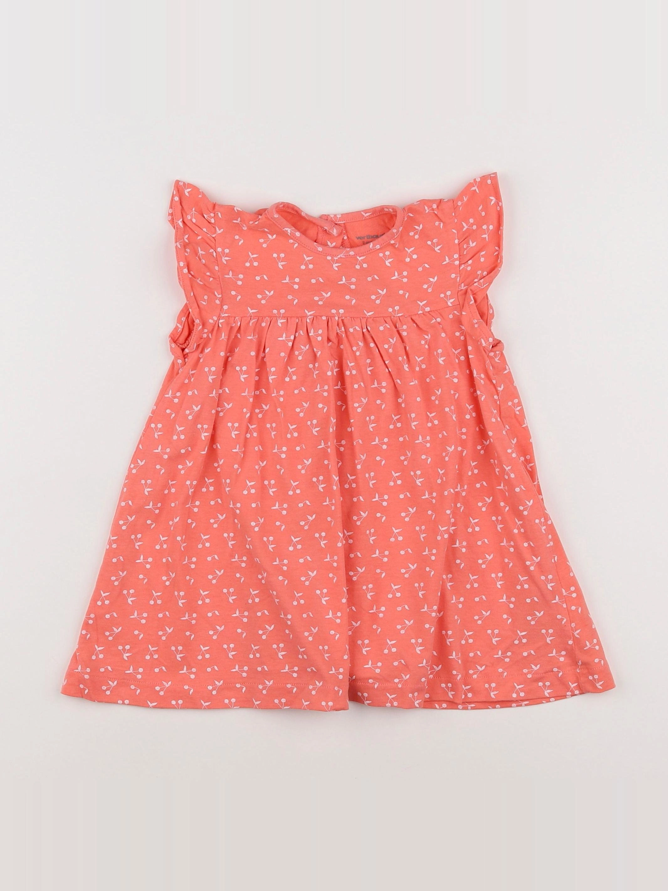 Vertbaudet - robe rose - 2 ans
