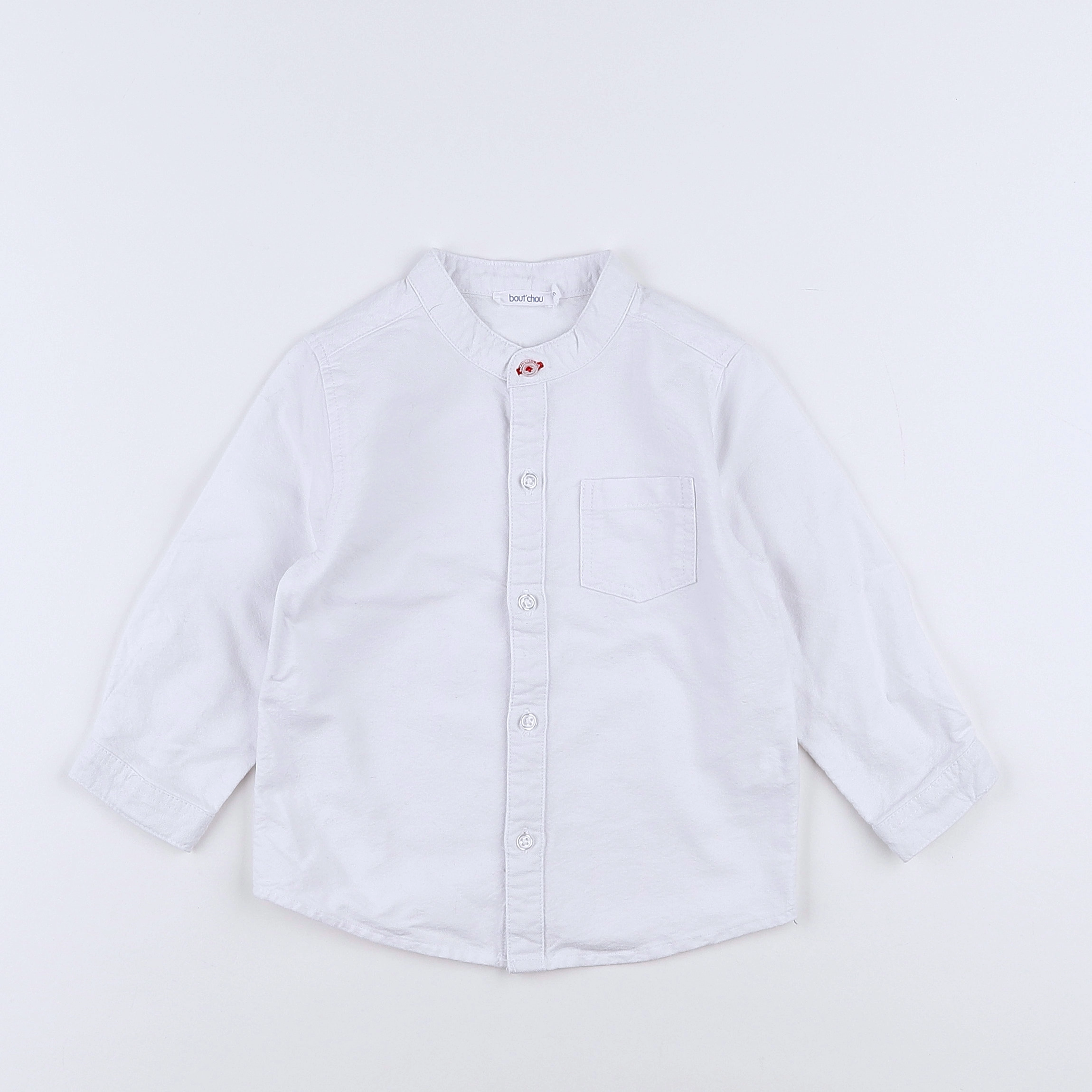 Boutchou - chemise blanc - 18 mois