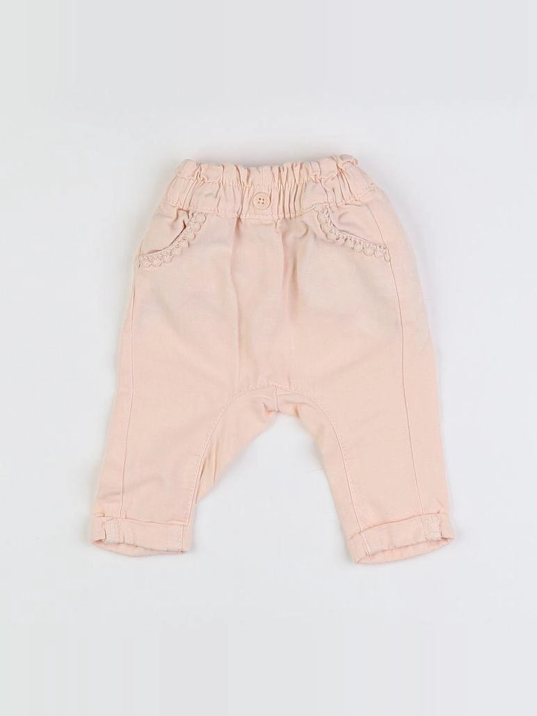 Tape à l'oeil - pantalon rose - 3 mois