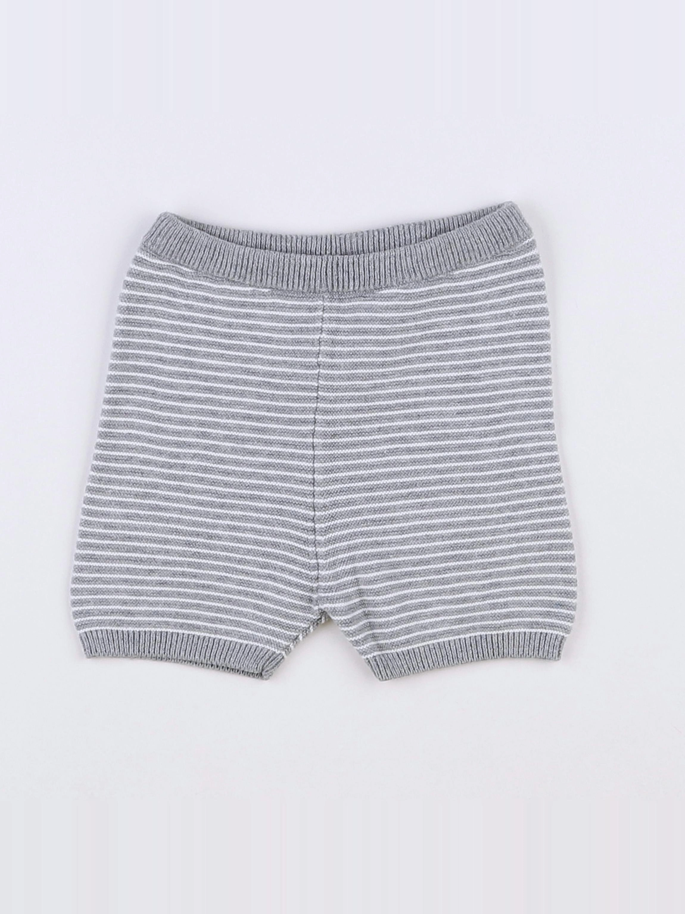 Boutchou - legging gris - 3 mois