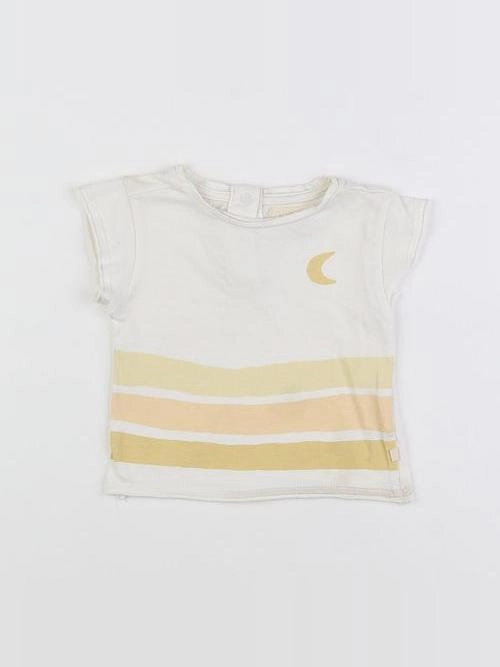 Les Petites Choses - tee-shirt beige - 3 mois