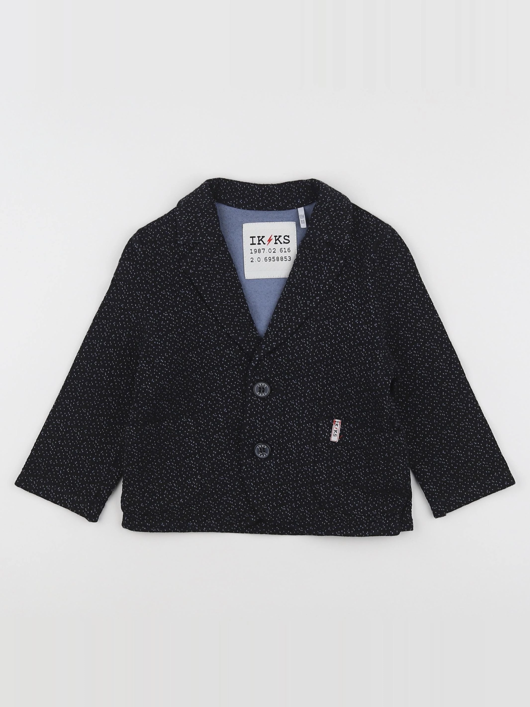 IKKS - veste noir - 18 mois