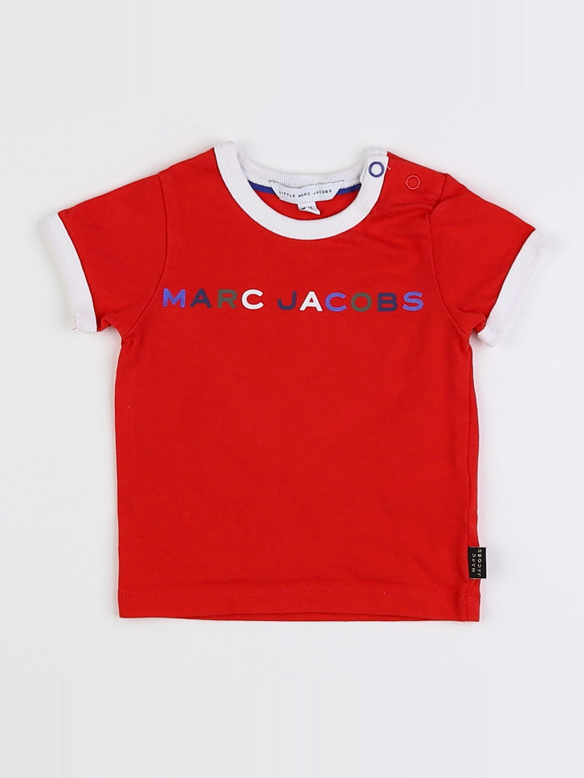 Little marc jacobs - tee-shirt rouge - 3 mois