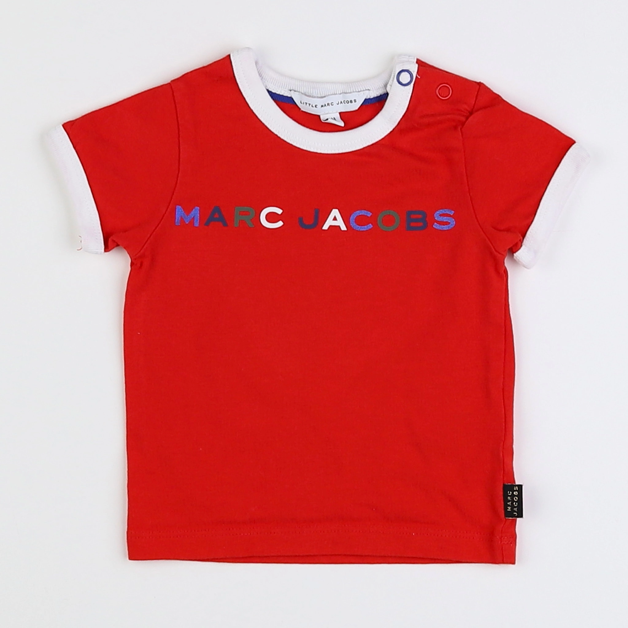 Little marc jacobs - tee-shirt rouge - 3 mois