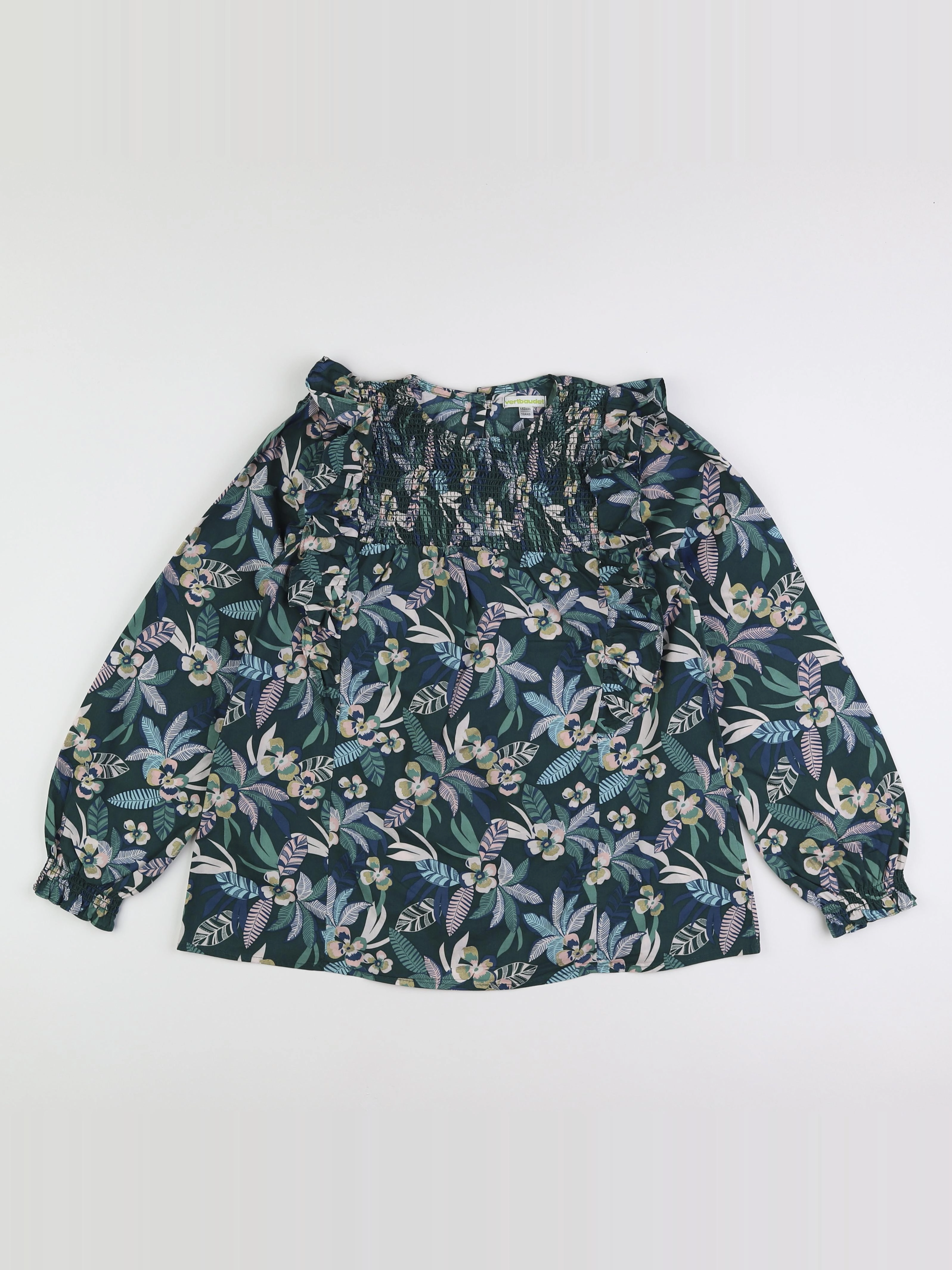 Vertbaudet - blouse multicolore - 12 ans