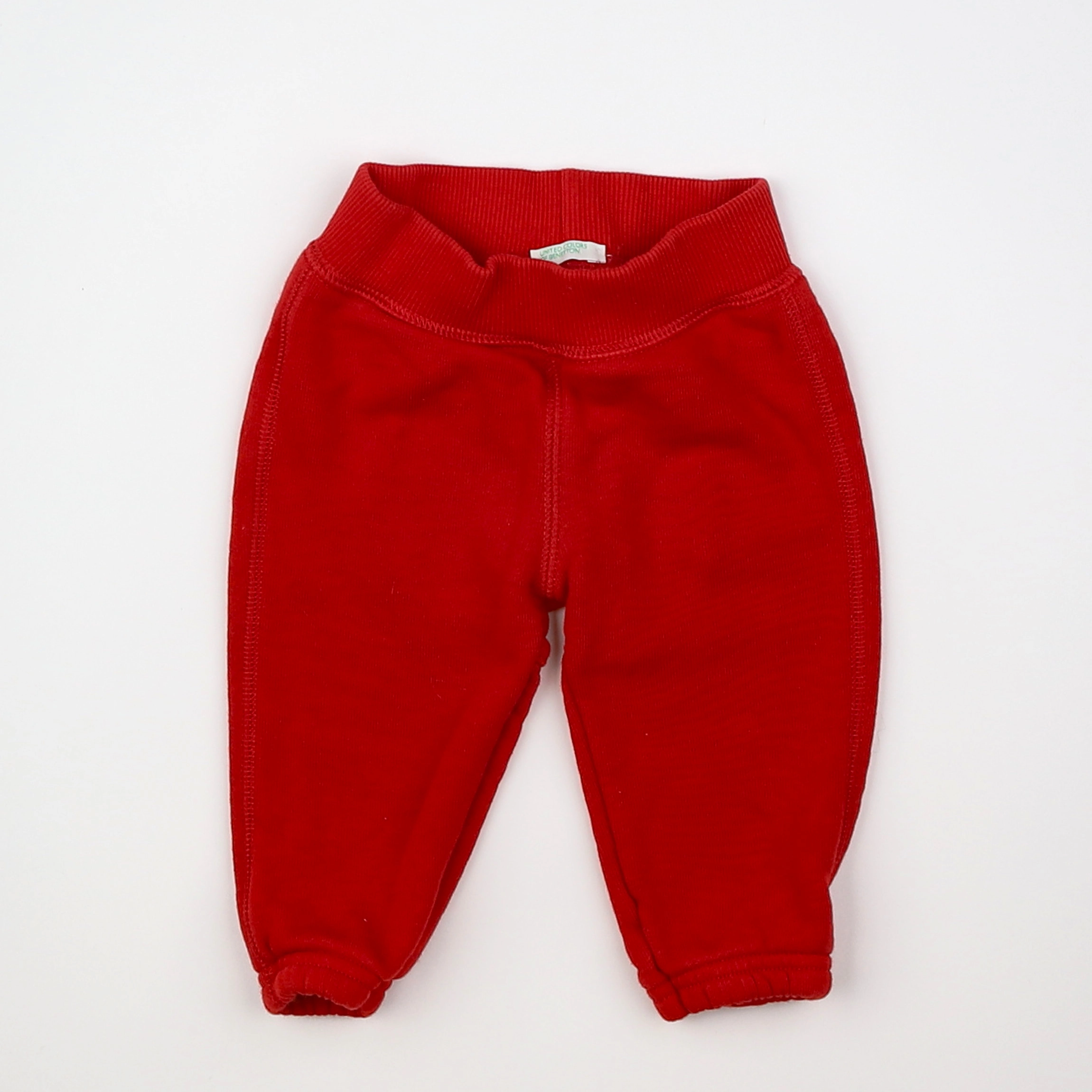 Benetton - jogging rouge - 3 mois