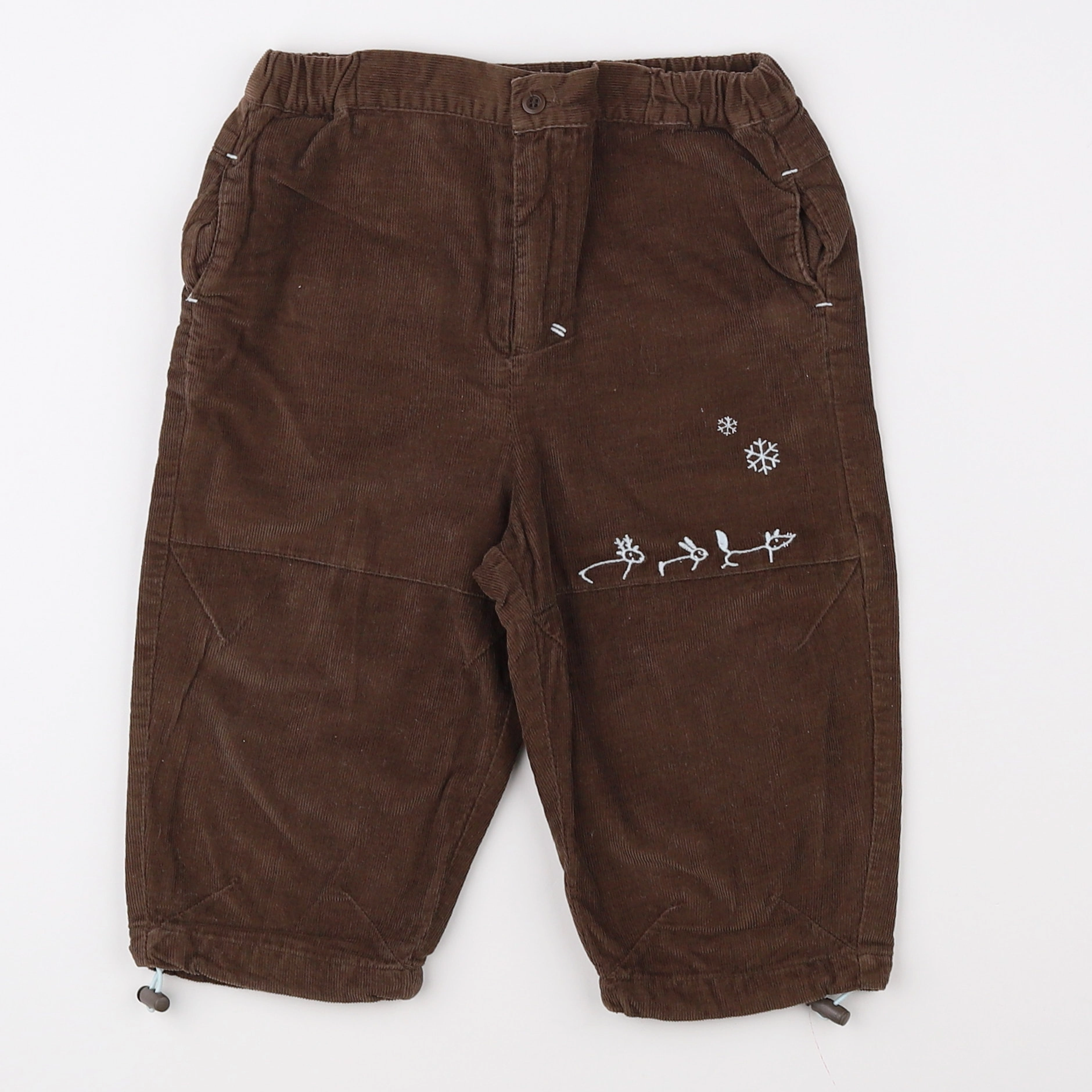 Jacadi - pantalon marron - 12 mois