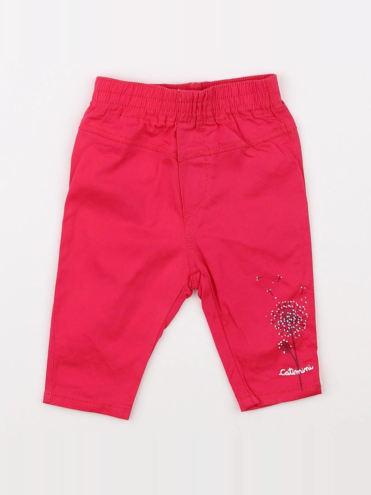 Catimini - pantalon rose - 1 mois