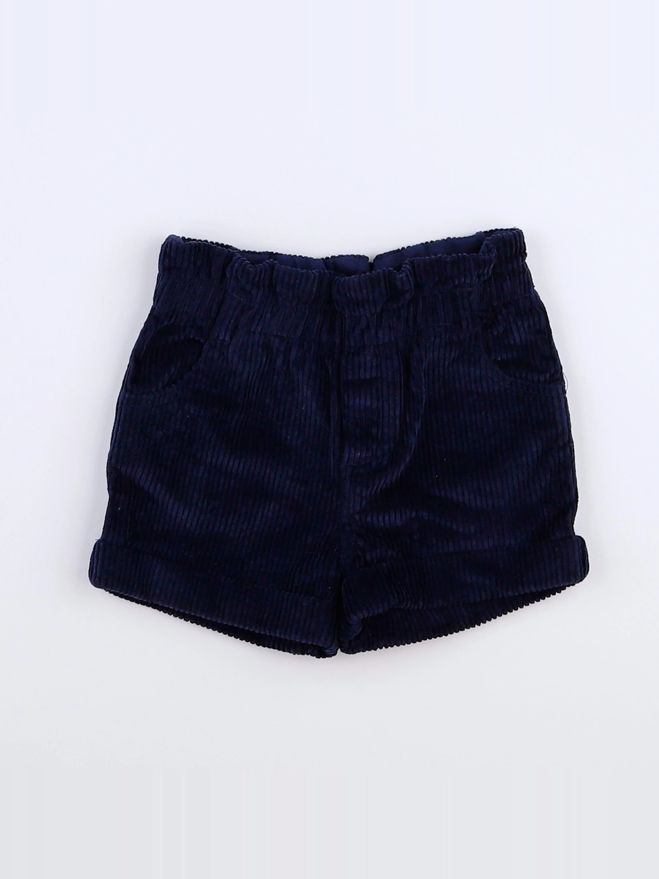 Cyrillus - short bleu - 12 mois