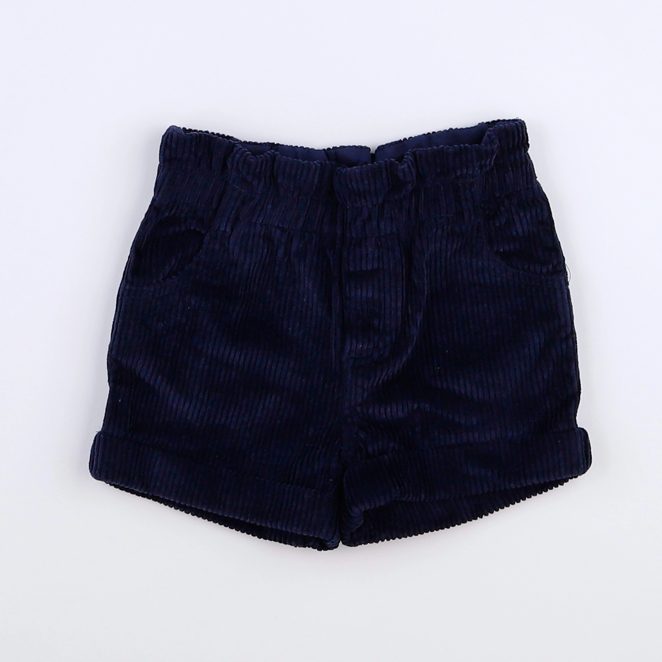 Cyrillus - short bleu - 12 mois