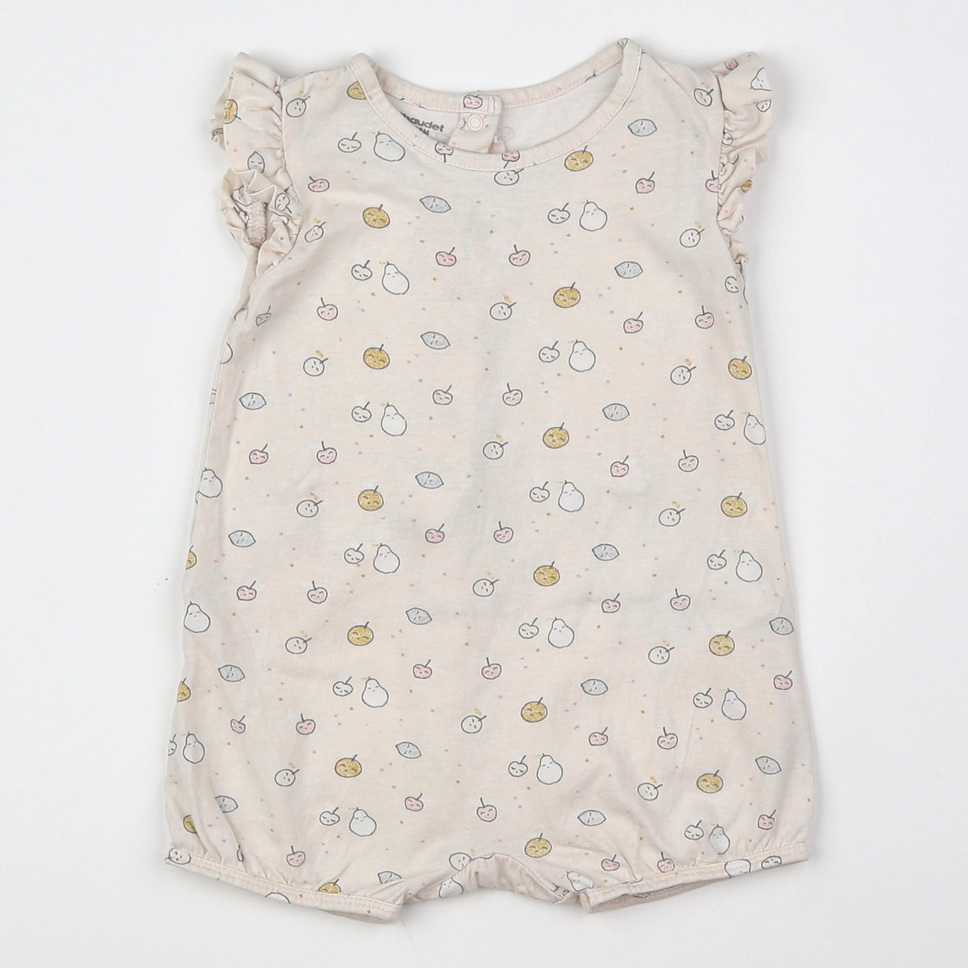 Vertbaudet - pyjama beige - 18 mois