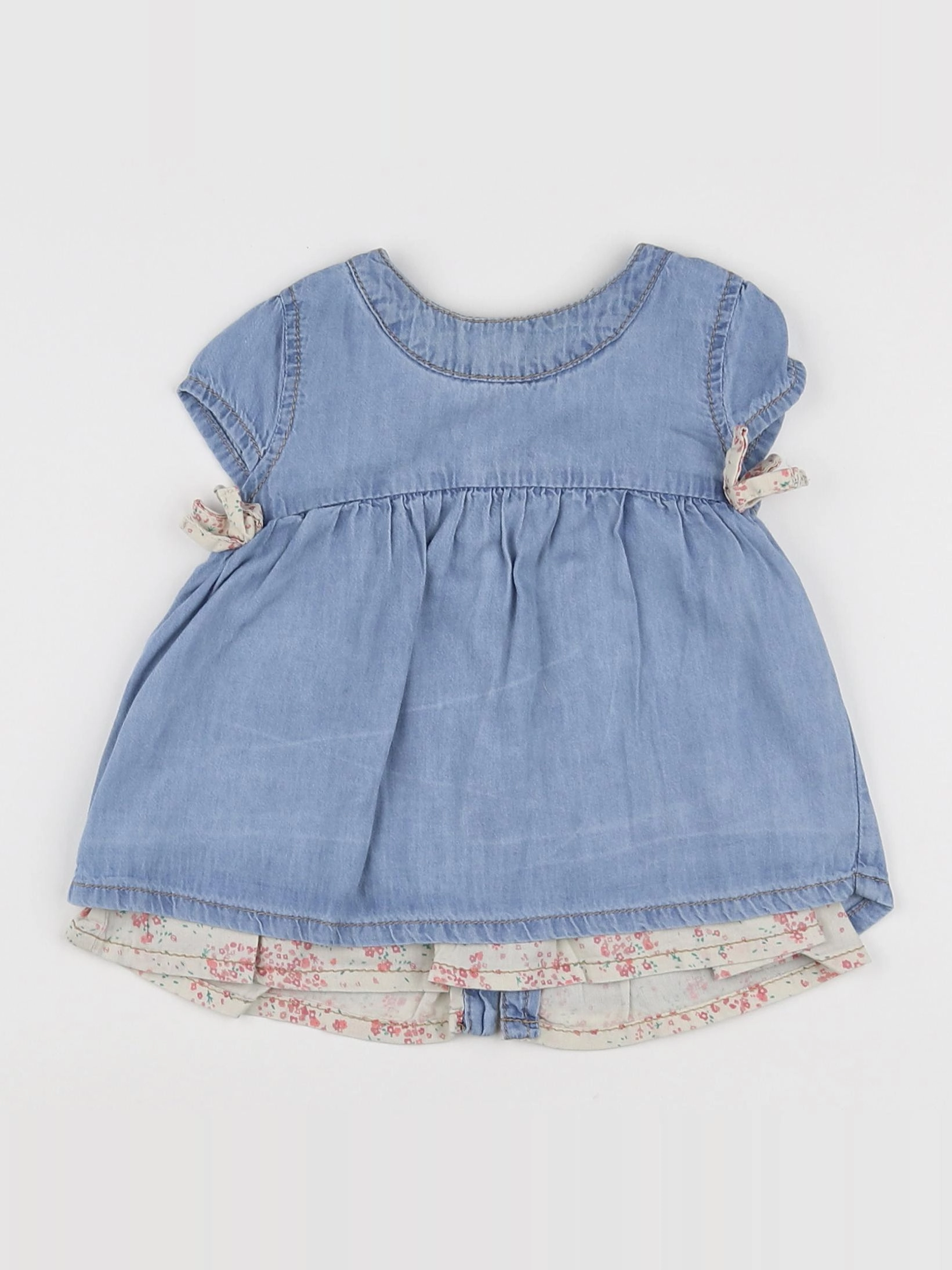 Tape à l'oeil - robe bleu - 6 mois