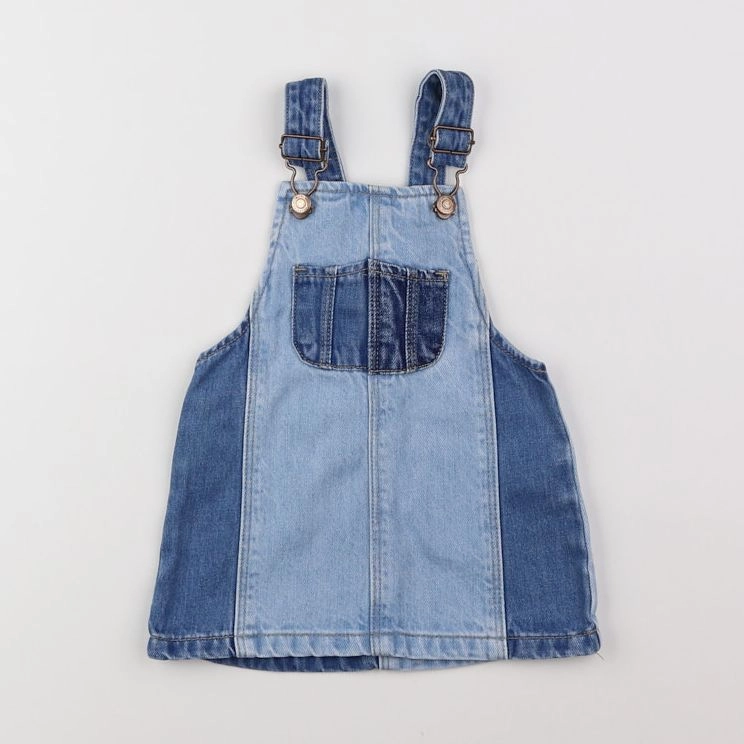 Zara - robe bleu - 9/12 mois