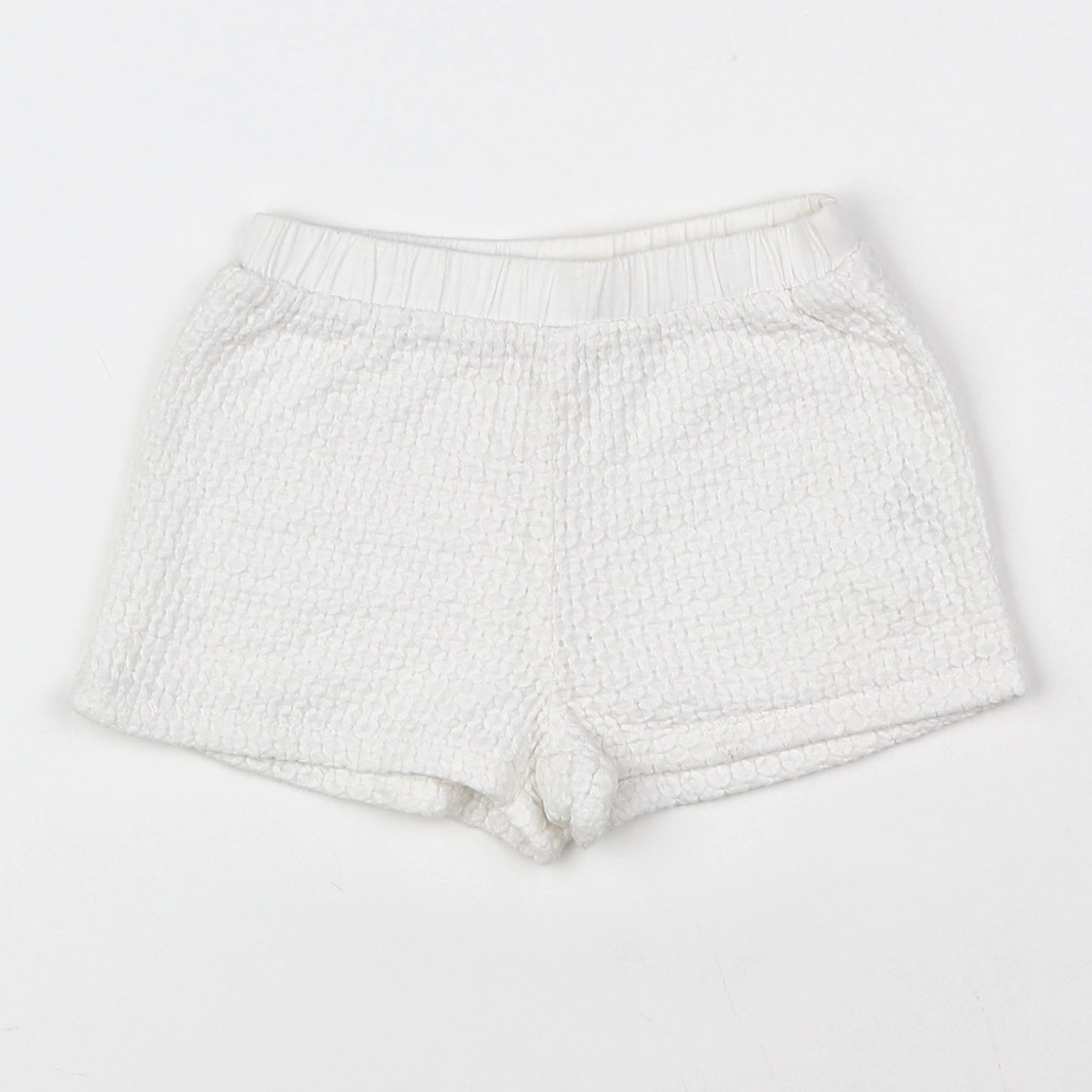 Boutchou - short blanc - 12 mois