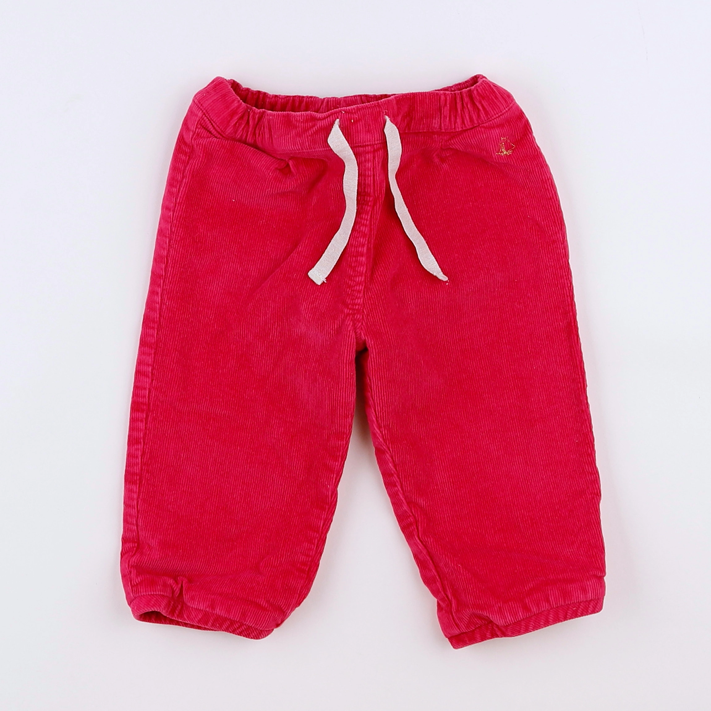 Petit Bateau - pantalon rose - 12 mois