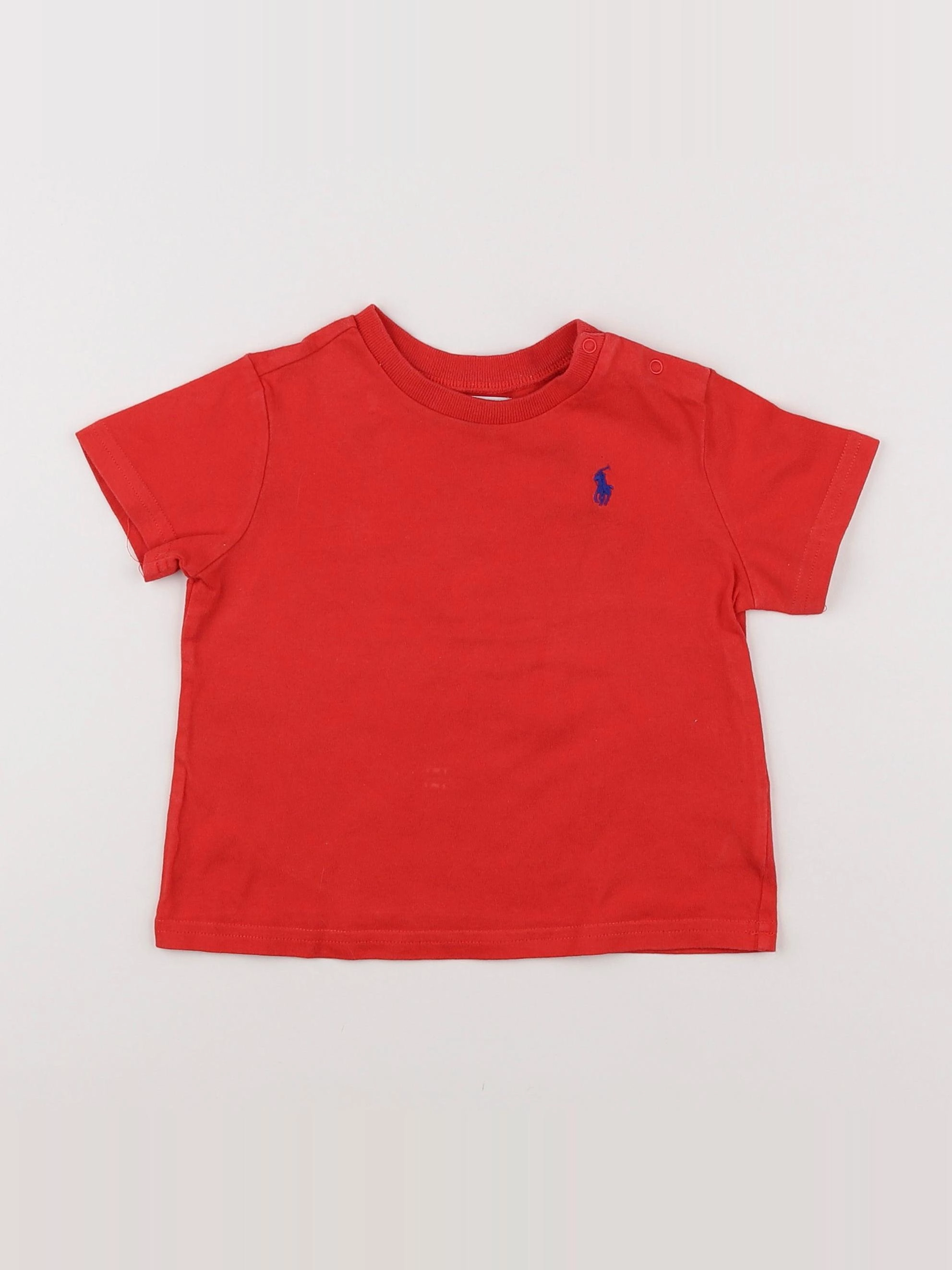 Ralph Lauren - tee-shirt rouge - 12 mois