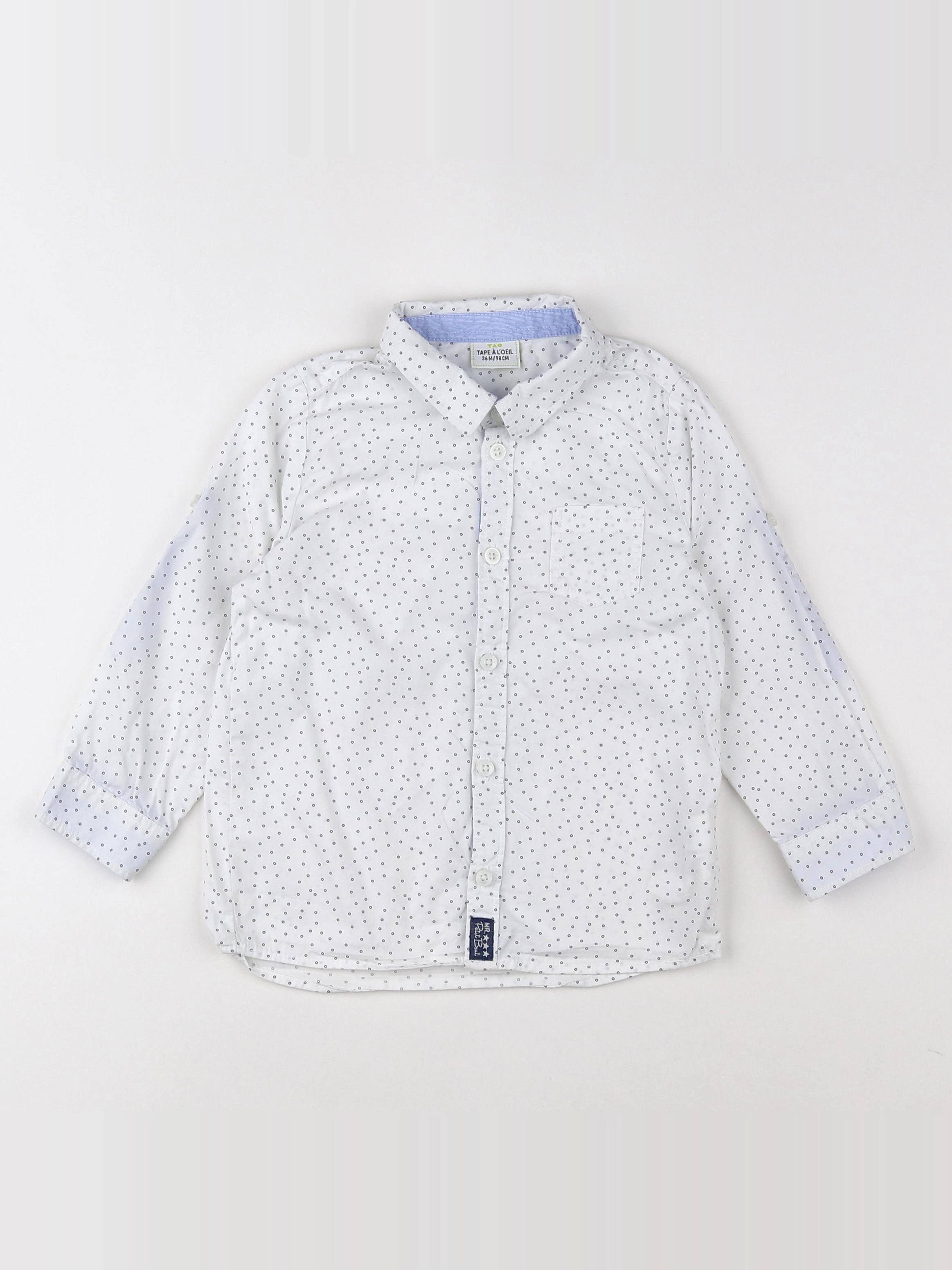 Tape à l'oeil - chemise blanc - 3 ans