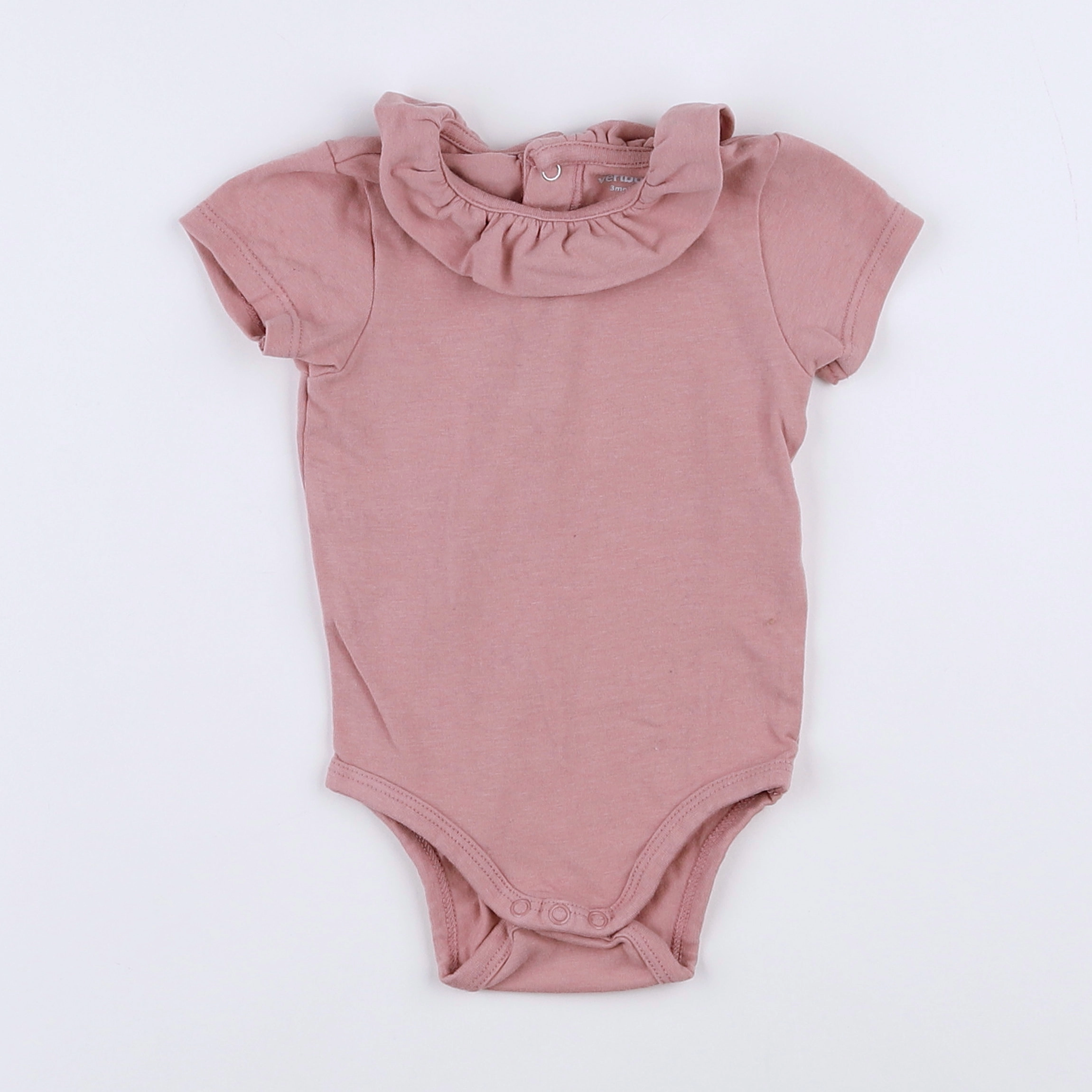Vertbaudet - body vetement rose - 3 mois