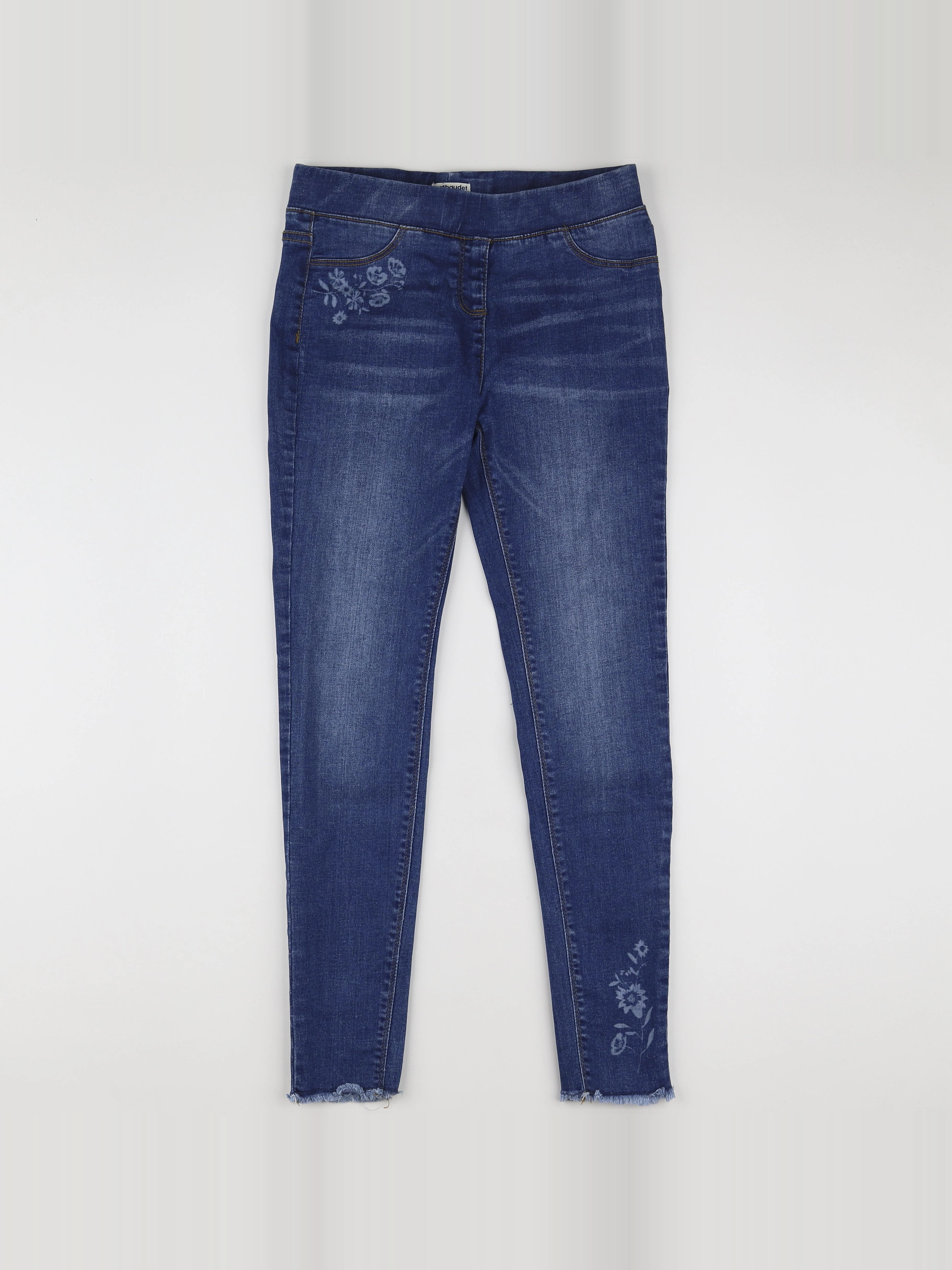Vertbaudet - jegging bleu - 12 ans