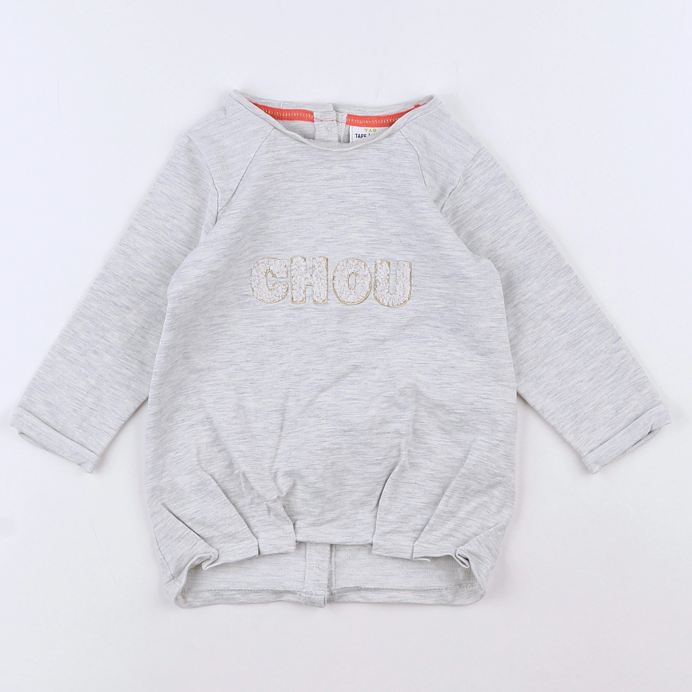 Tape à l'oeil - robe gris - 12 mois