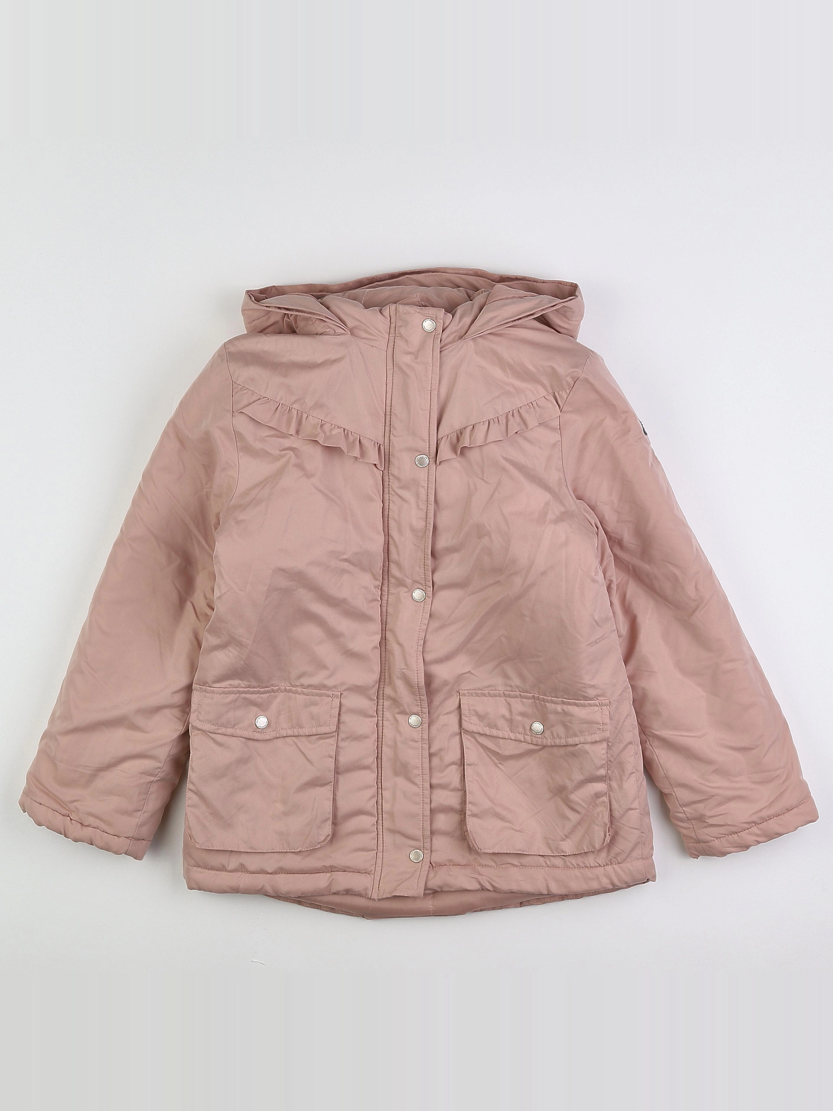 Vertbaudet - parka rose - 9 ans